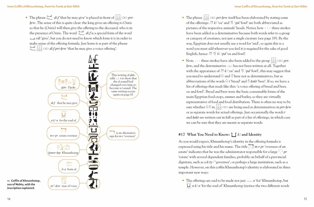 Egyptian Hieroglyphs for Complete Beginners /anglais: The Revolutionary New Approach to Reading the Monuments