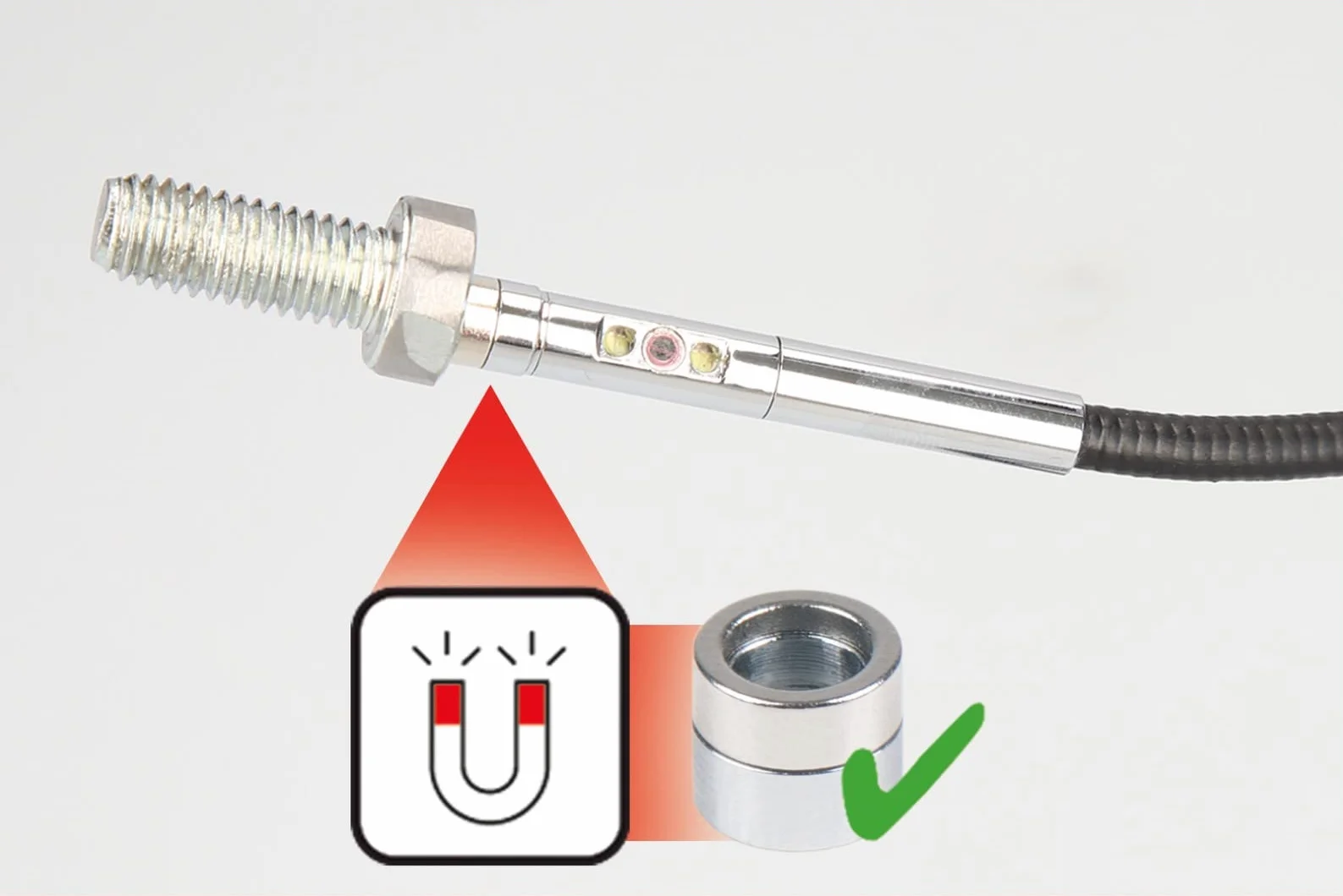 KS Tools 550.7500 Zestaw wideoskop HD Ø 6,0 mm 0° i 90° sonda z kamerą przednią HD, 5-szt