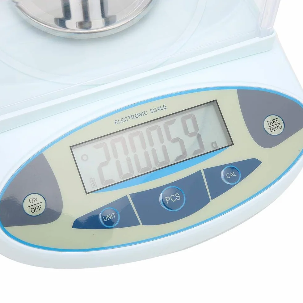 Waga laboratoryjna cyfrowa 500 x 0,001 g 1 mg jubilerska 1200 g UE