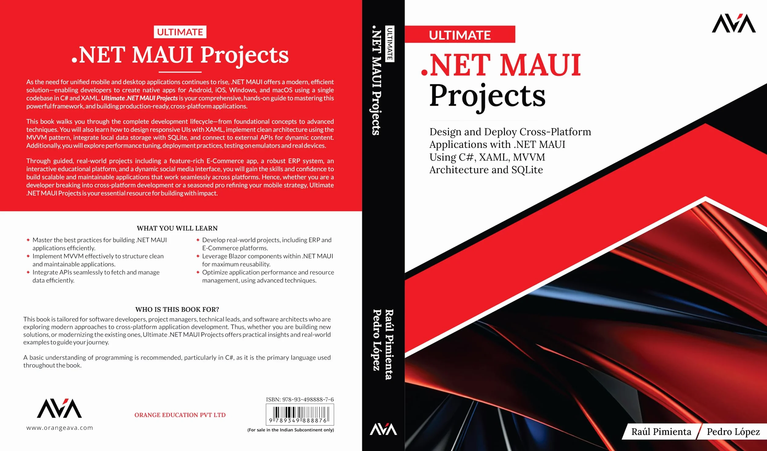 Ultimate .NET MAUI Projects: Design and Deploy Cross-Platform Applications with .NET MAUI Using C#, XAML, MVVM Architecture and SQLite (English Edition)