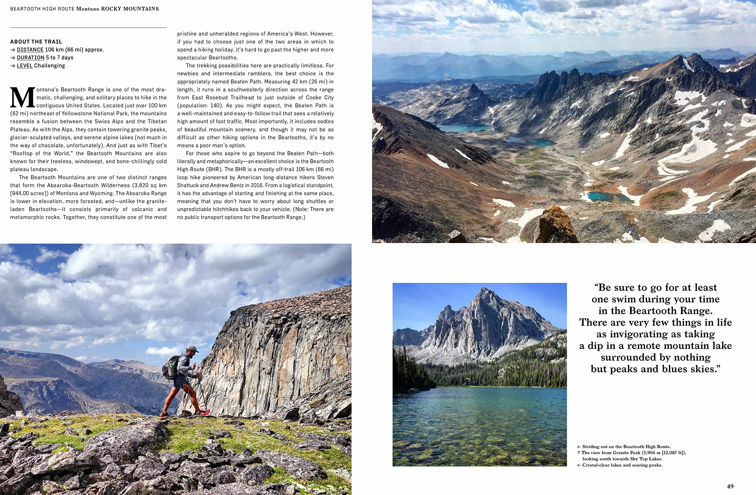 Wanderlust USA: The Great American Hike Explored by Cam Honan
