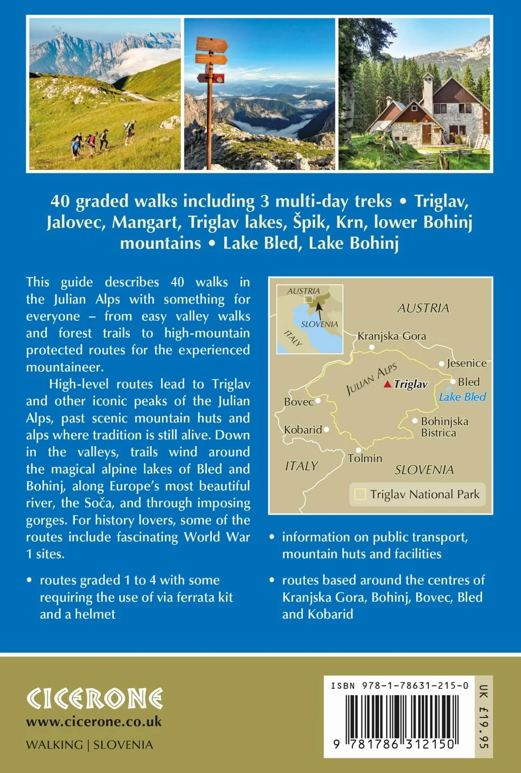 Walking the Julian Alps of Slovenia: Mountain Walks & Short Treks