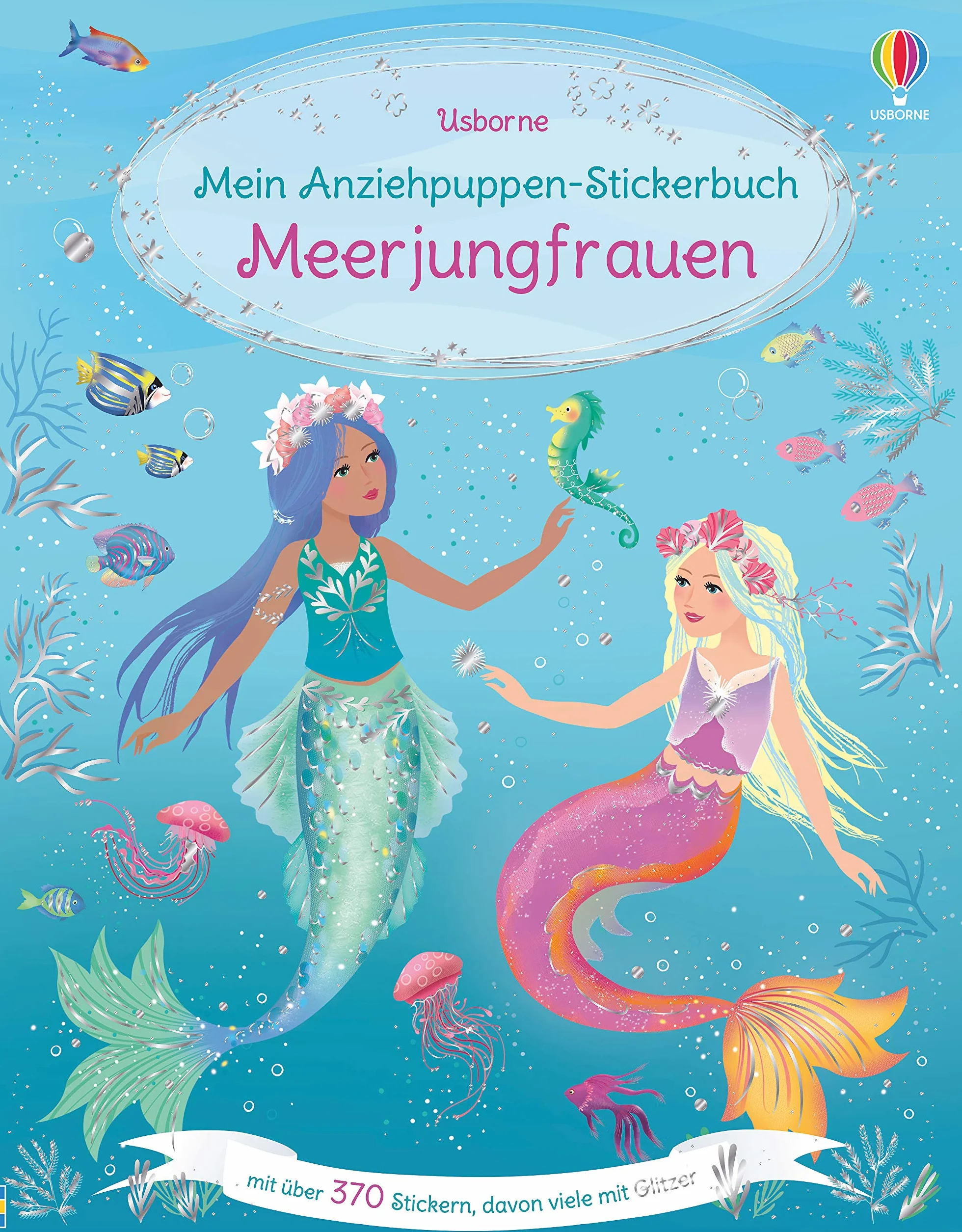 Mein Anziehpuppen-Stickerbuch: Meerjungfrauen