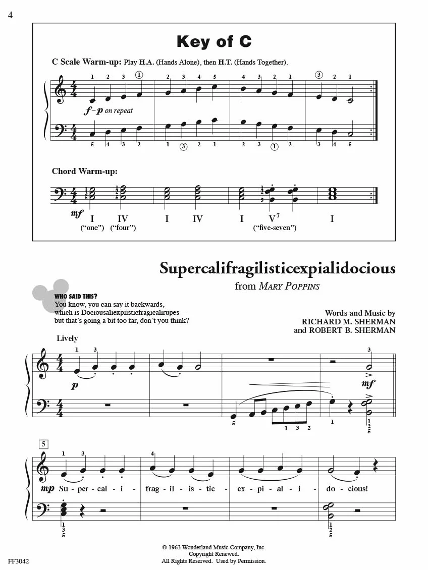 Chordtime Piano Disney Level 2b
