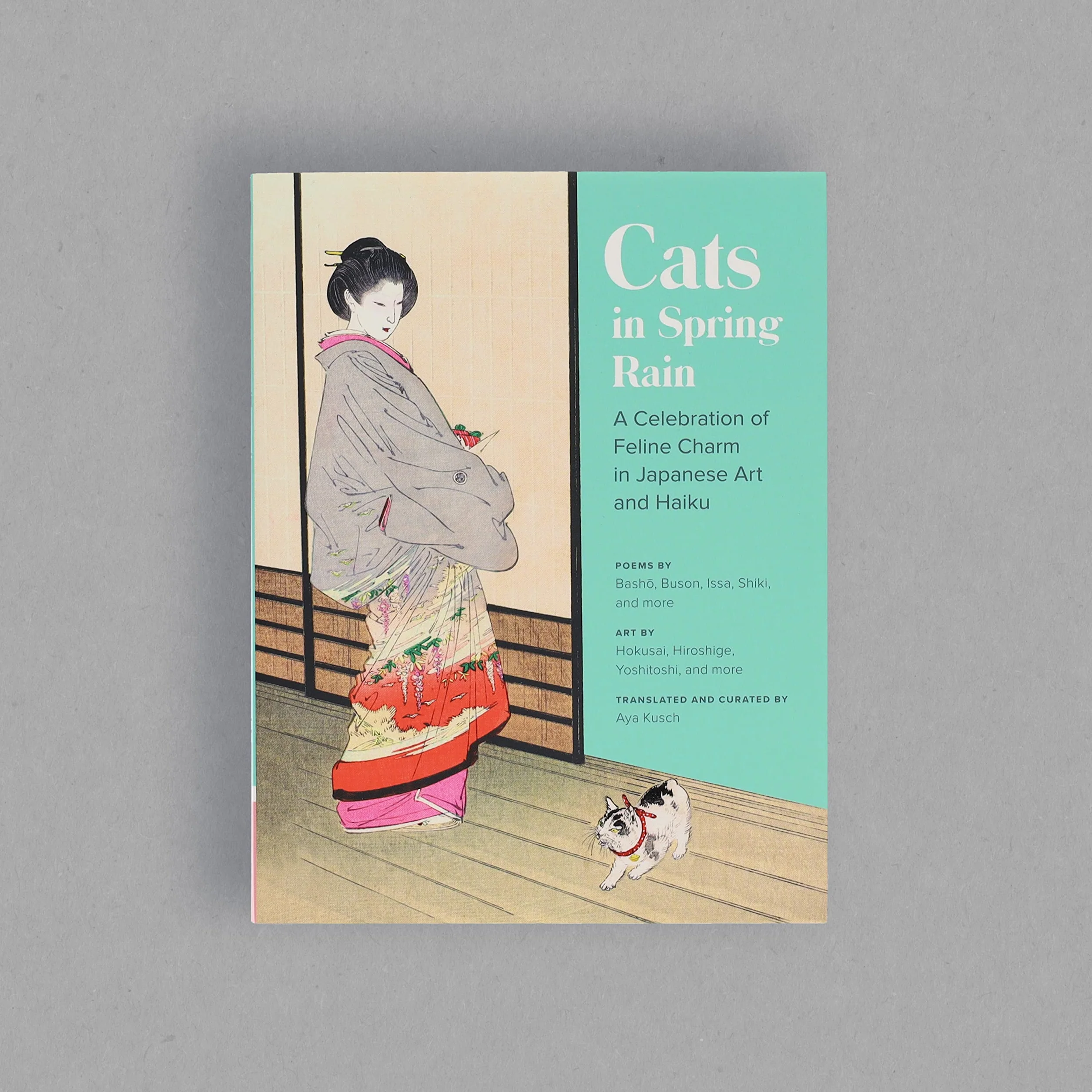 Cats in Spring Rain: Japanese Art & Haiku Feline Charm