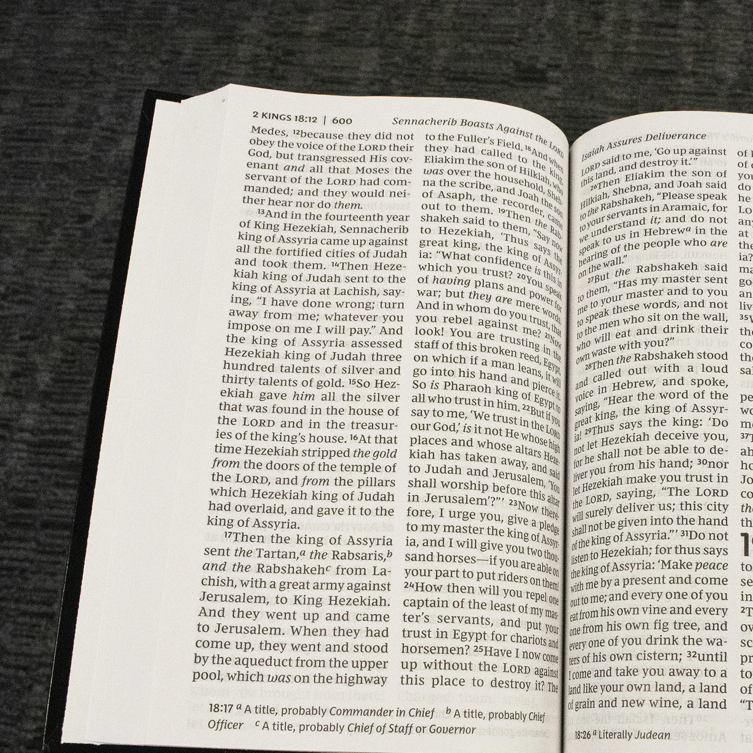 NKJV Pew Bible Large Print Hardcover Black Red Letter Edition Holy Bible New King James Version