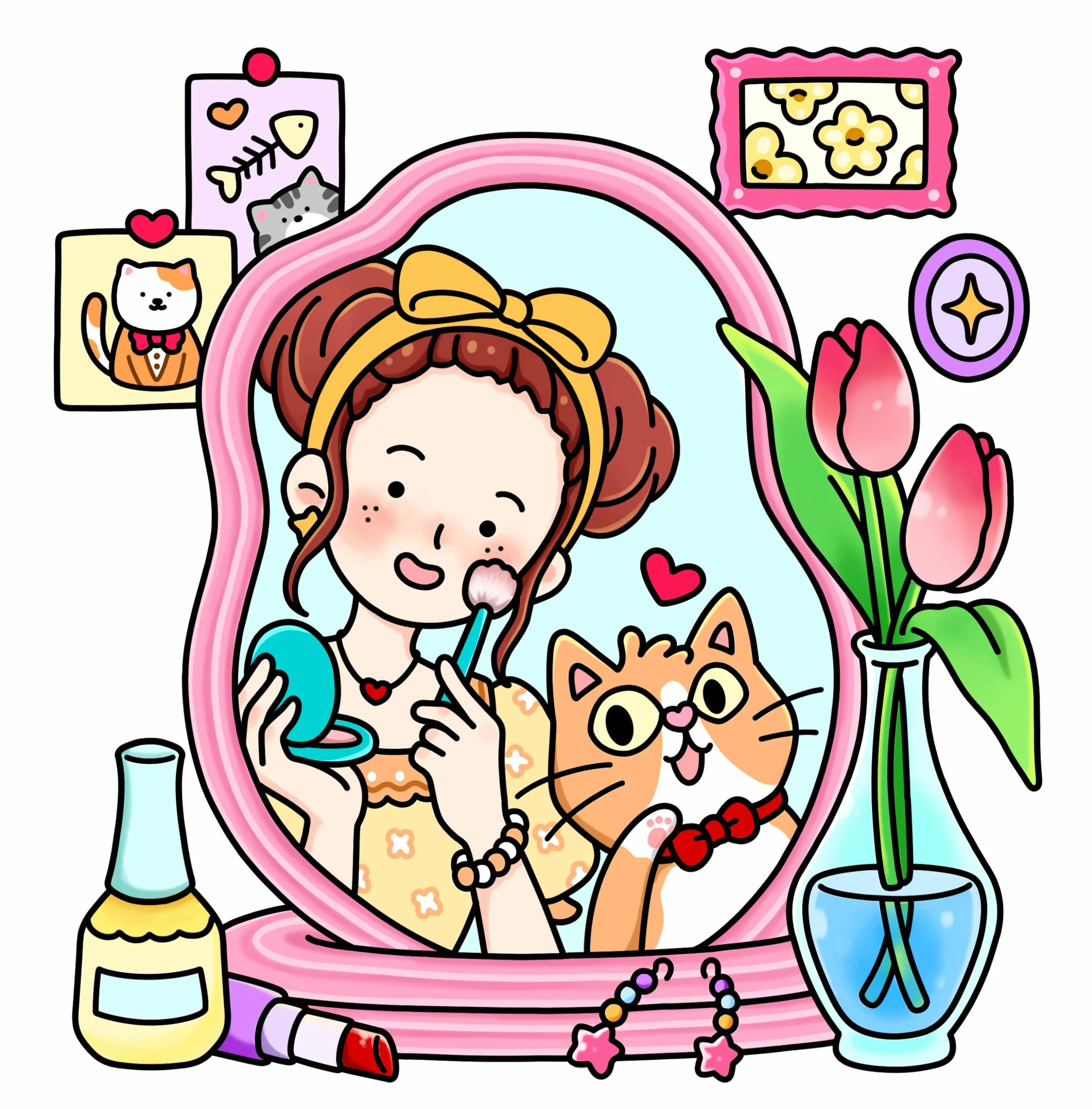 Cat Mom: Cataholic Coloring Book for Adults & Teens Featuring Cute and Mischievous Feline Designs
