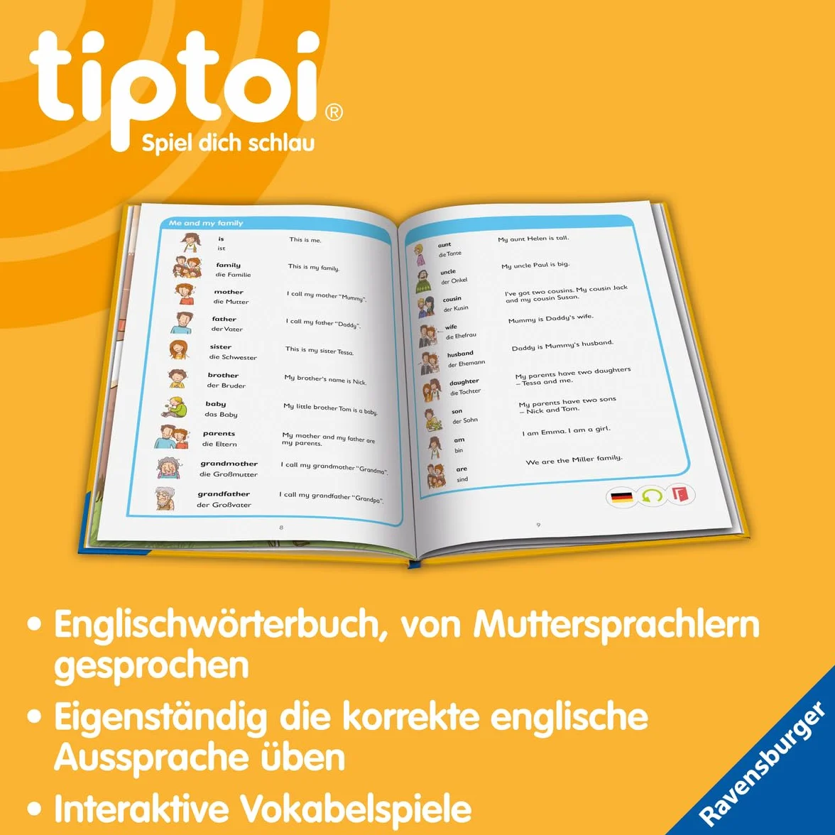tiptoi® - Grundschulwörterbuch Englisch