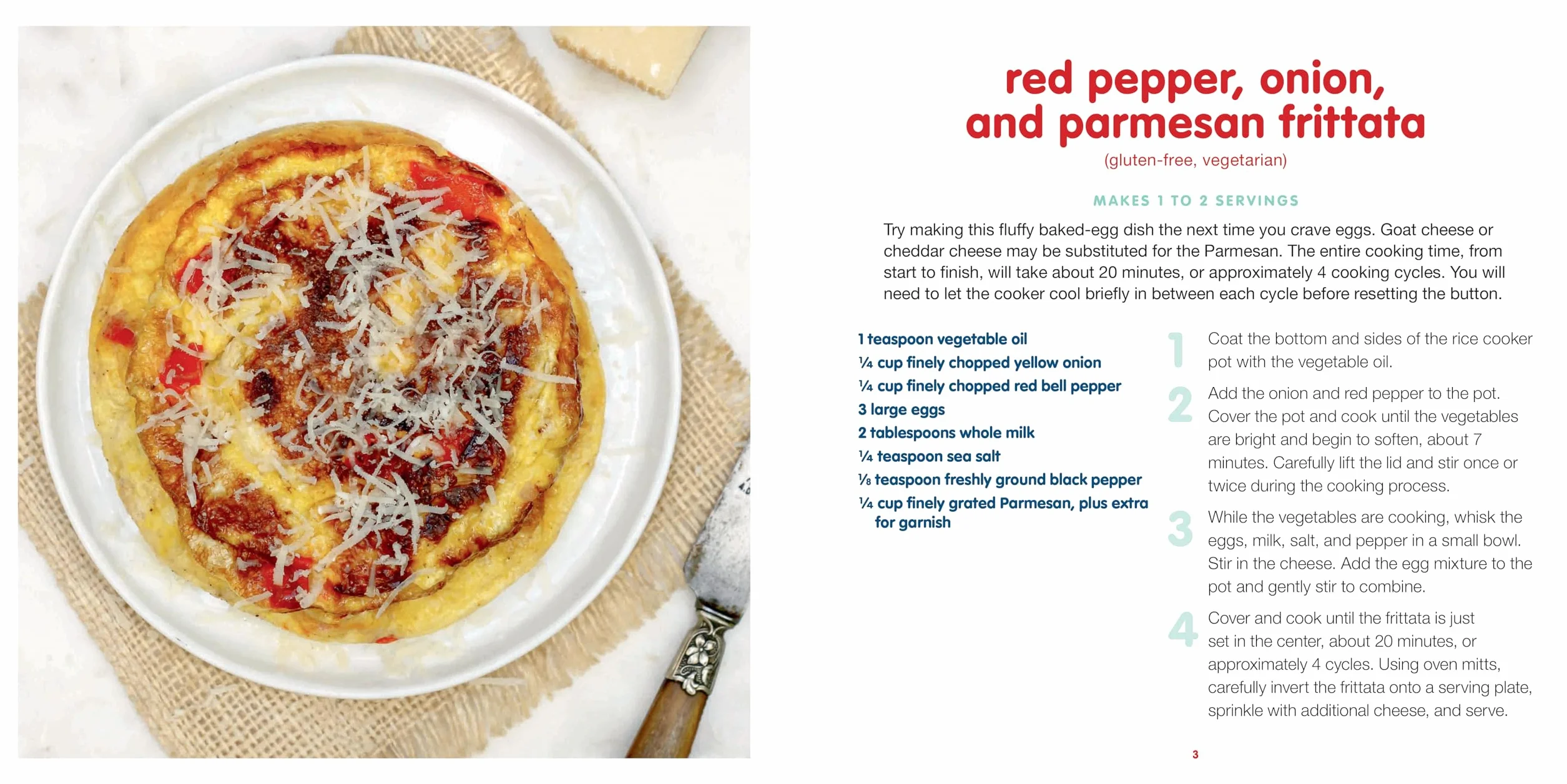 Mini Rice Cooker Cookbook
