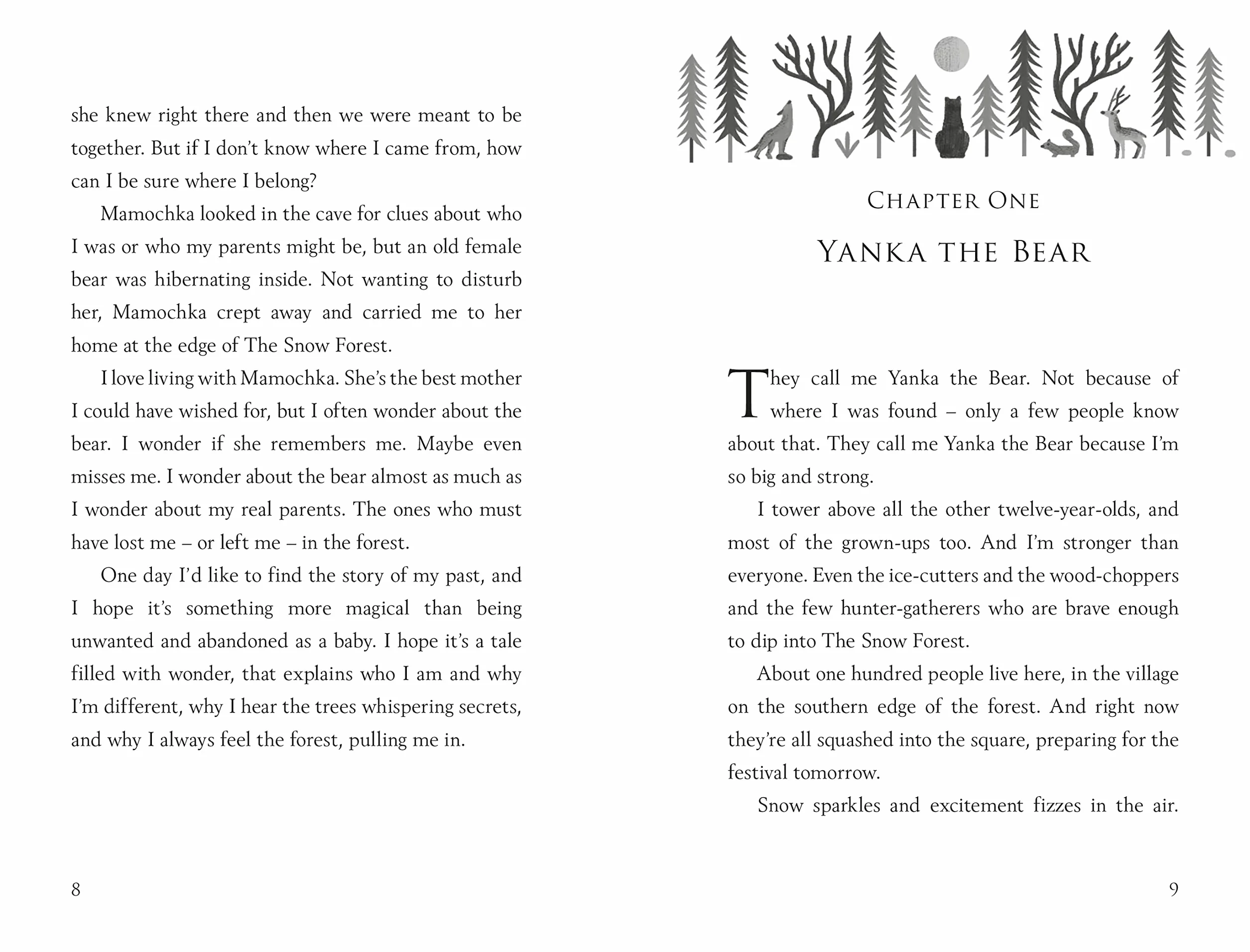 The Girl Who Speaks Bear: Sophie Anderson Magical Adventure Book