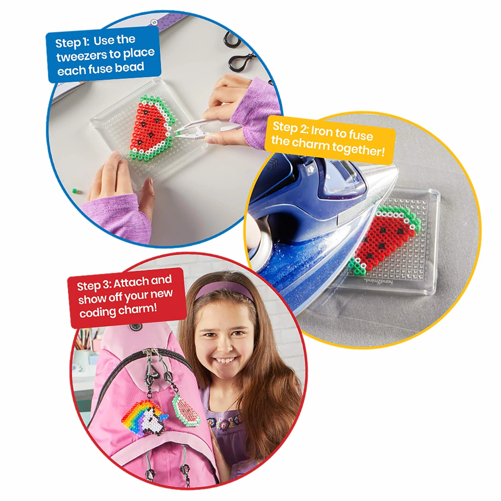 Learning Resources Kodowanie Charms wielokolorowe
