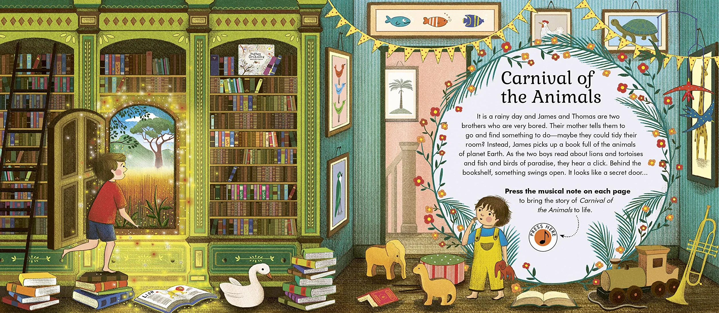 The Story Orchestra: Carnival of the Animals: Press the Note to Hear Saint-Saëns' Music: 5