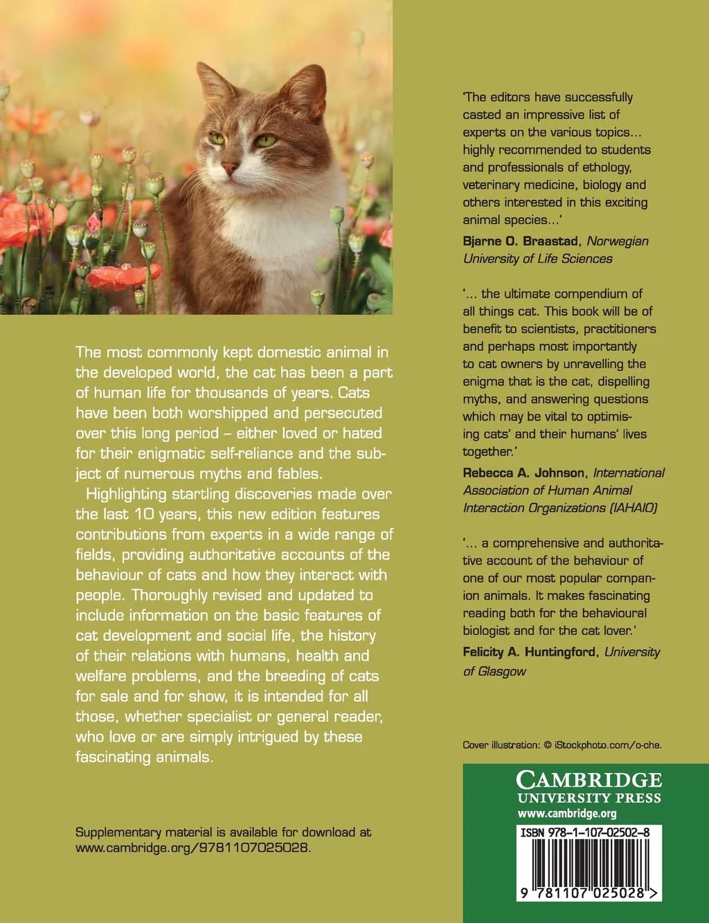 The Domestic Cat: Biology of Behaviour