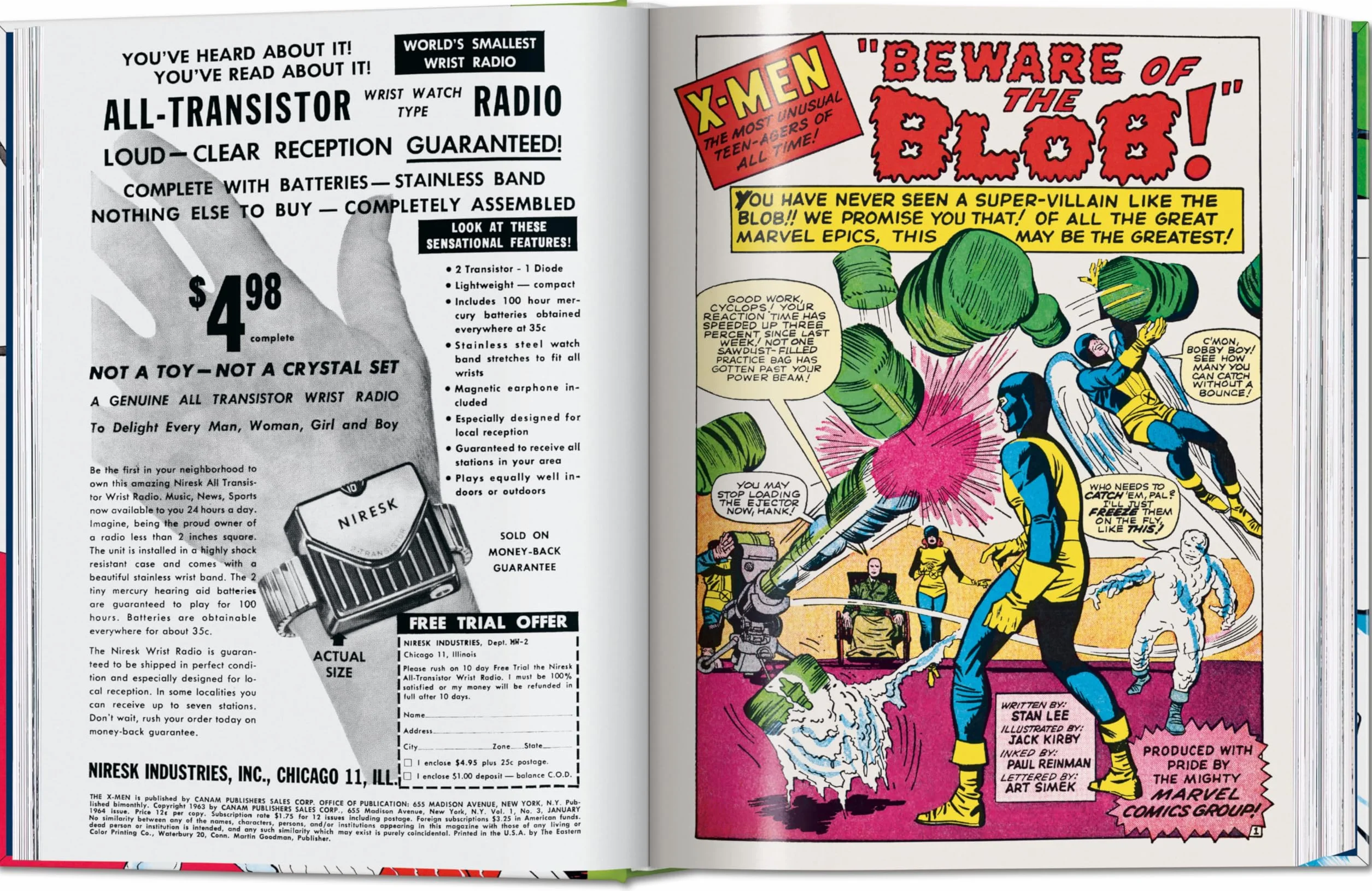 Marvel comics library. x-men. 19631966: Vol.