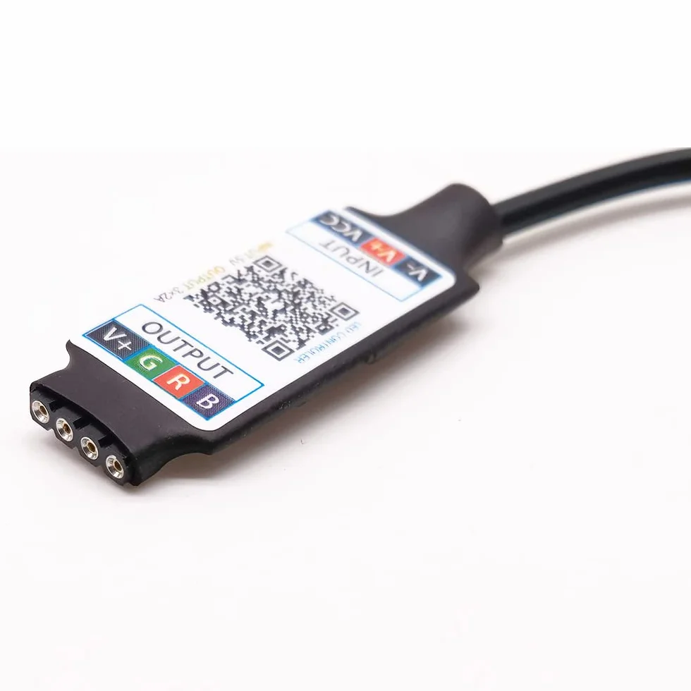 Kontroler LED RGB USB 5V Bluetooth do taśm 5050 2835 światło TV PC