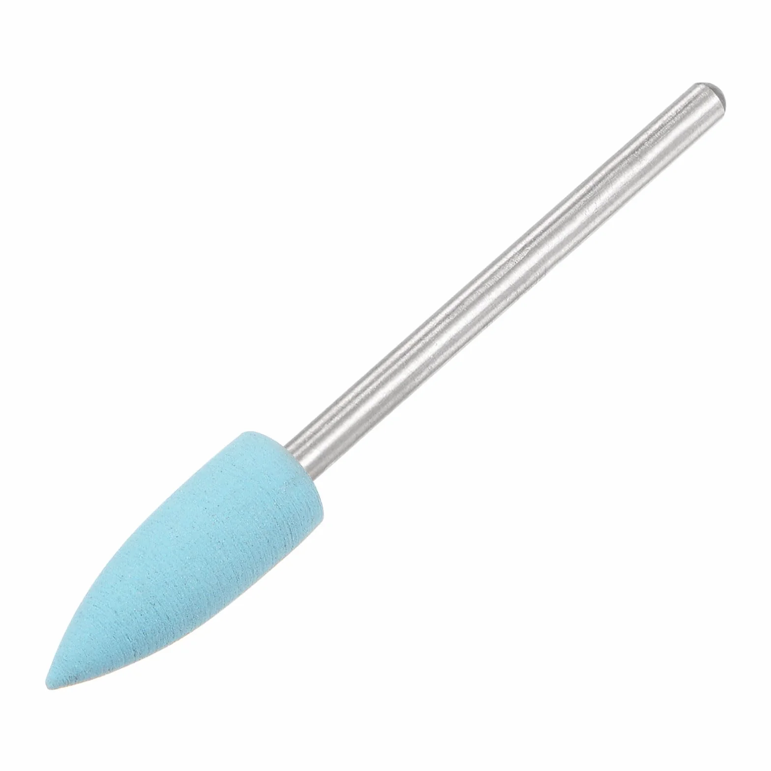 QUARKZMAN Kamień ścierny do szlifowania ziarna 600 2,35 mm pręt 1/4" (6 mm) końcówka szpiczaste kamienie szlifowanie i polerowanie do usuwania zadziorów polerowanie