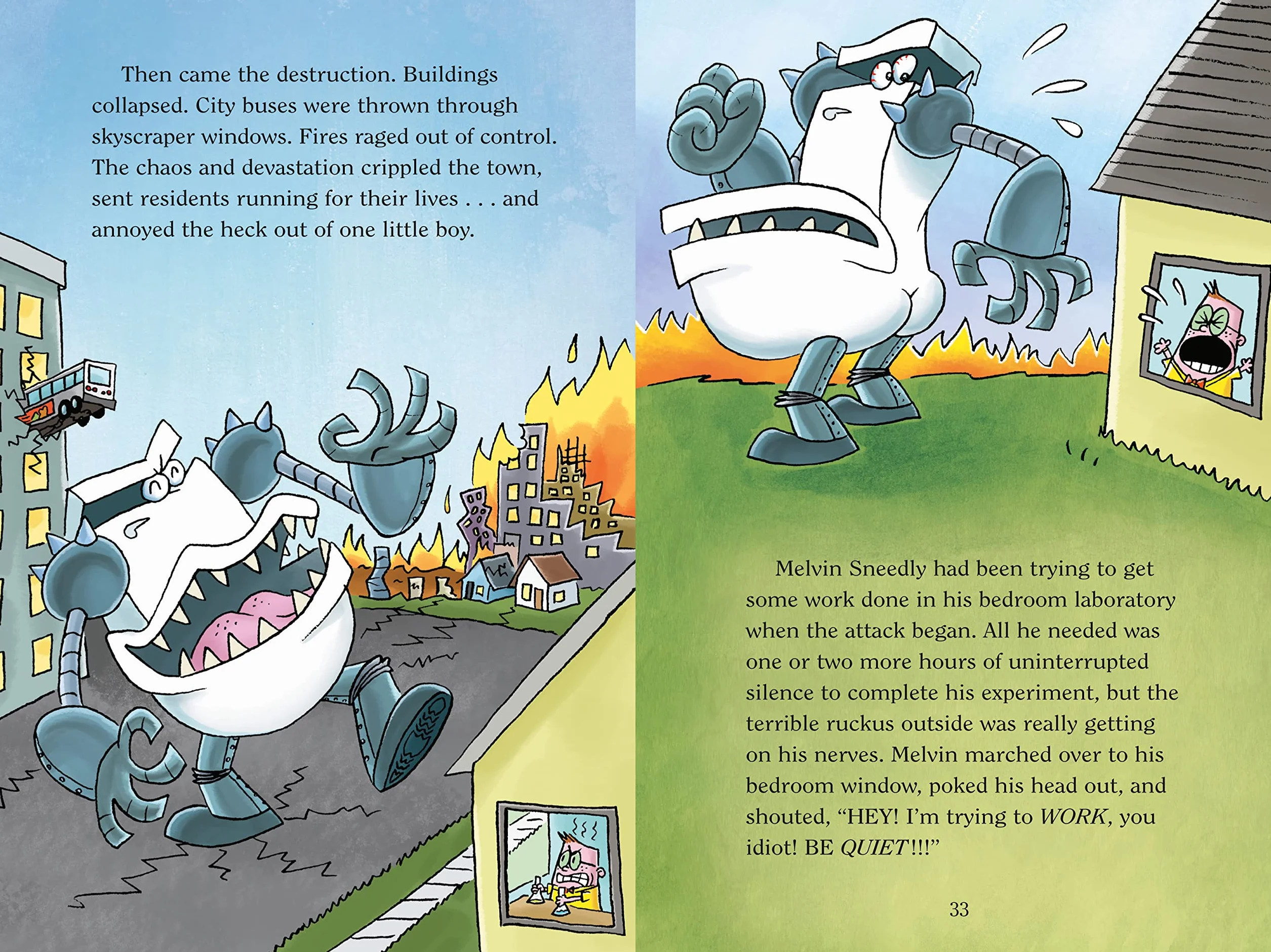 Captain Underpants and the Tyrannical Retaliation of the Turbo Toilet 2000 Full Colour Book 11