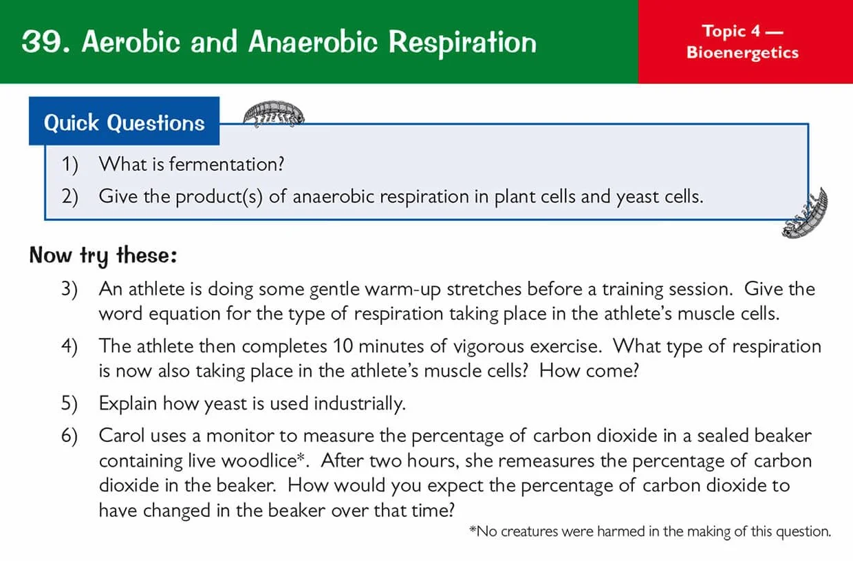 GCSE Biology AQA Revision Question Cards - Q&A cards for quick practice