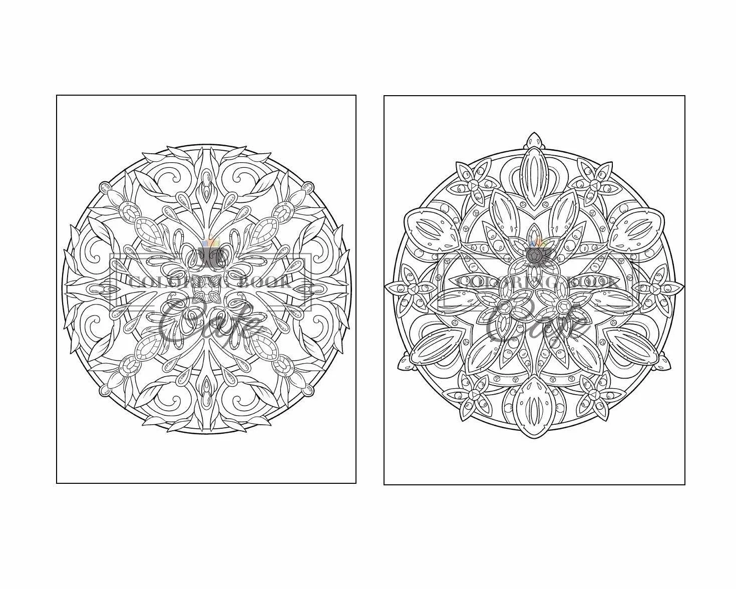 125 Mandalas: An Adult Coloring Book Featuring 125 of the World’s Most Beautiful Mandalas for Stress Relief and Relaxation