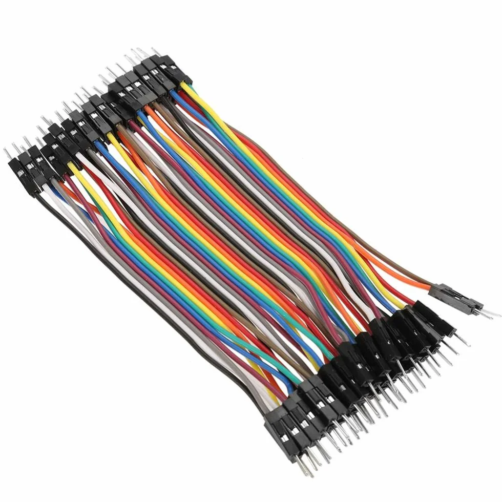 Druty rozruchowe, 3 szt. przewody zworkowe 40 pin M do M Jumper wstążka druciana, 40 pinów M do F przewody rozruchowe, przewody miedziane 10 cm zestaw przewodów zworkowych do deski rozdzielczej