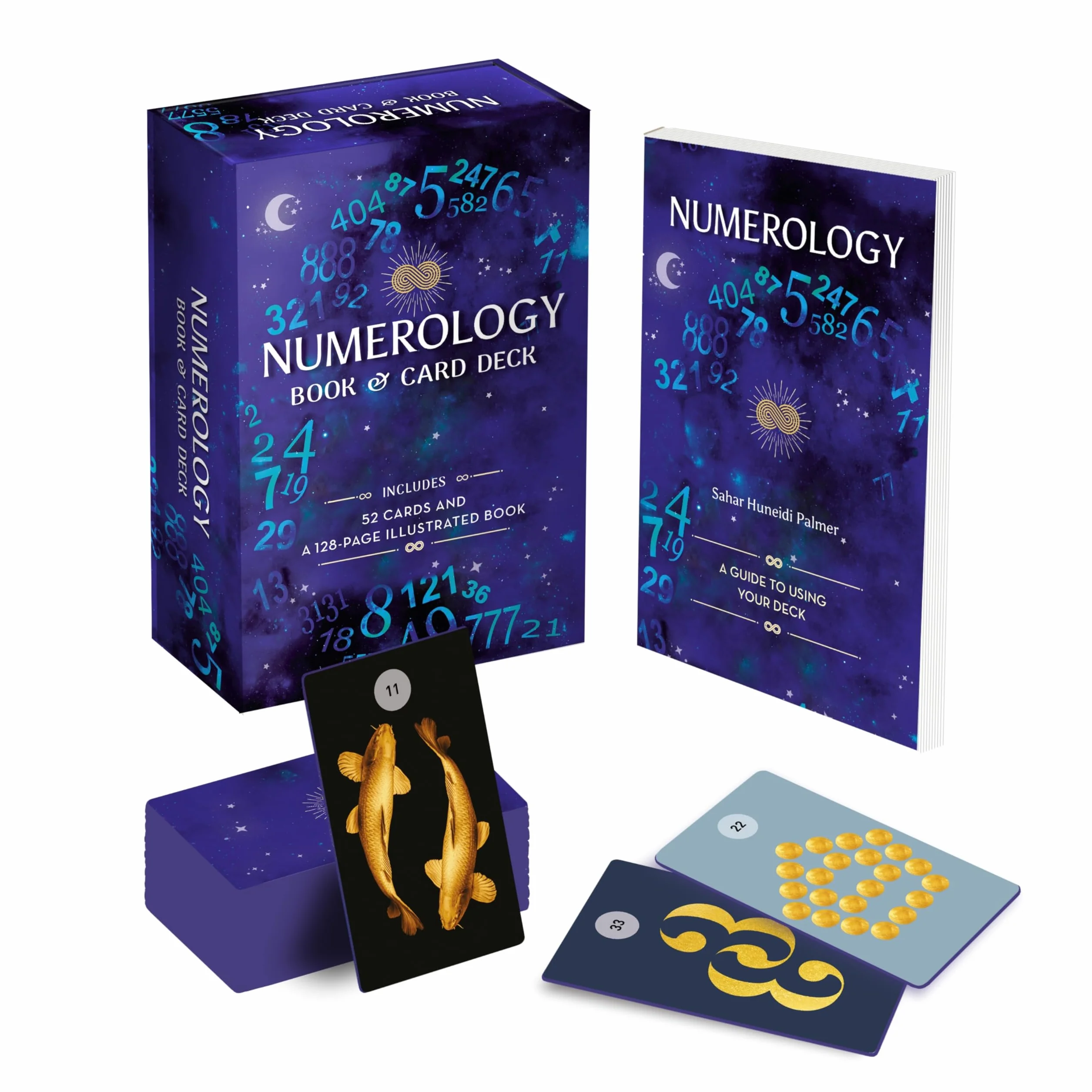 Numerology Book & Card Deck: Includes 52 cards and a 128-page illustrated book
