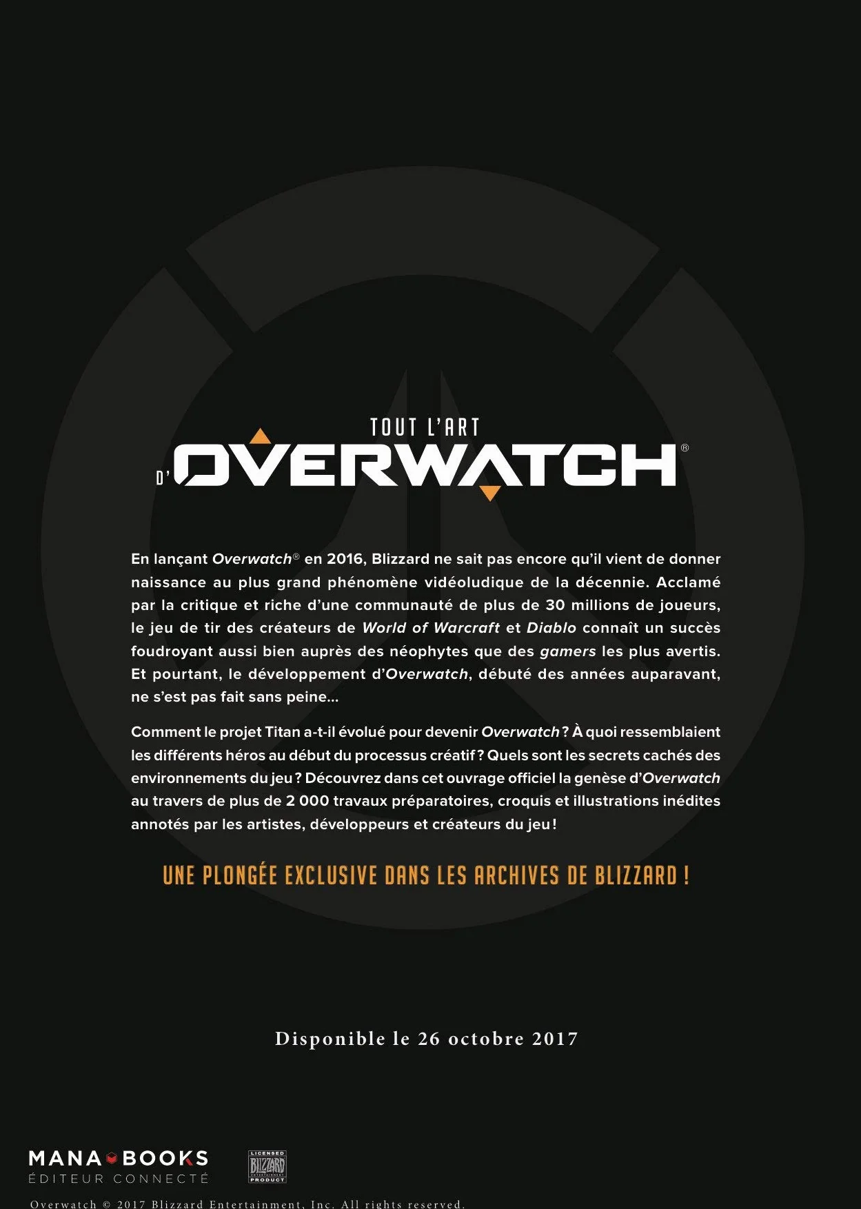 Overwatch Art Book