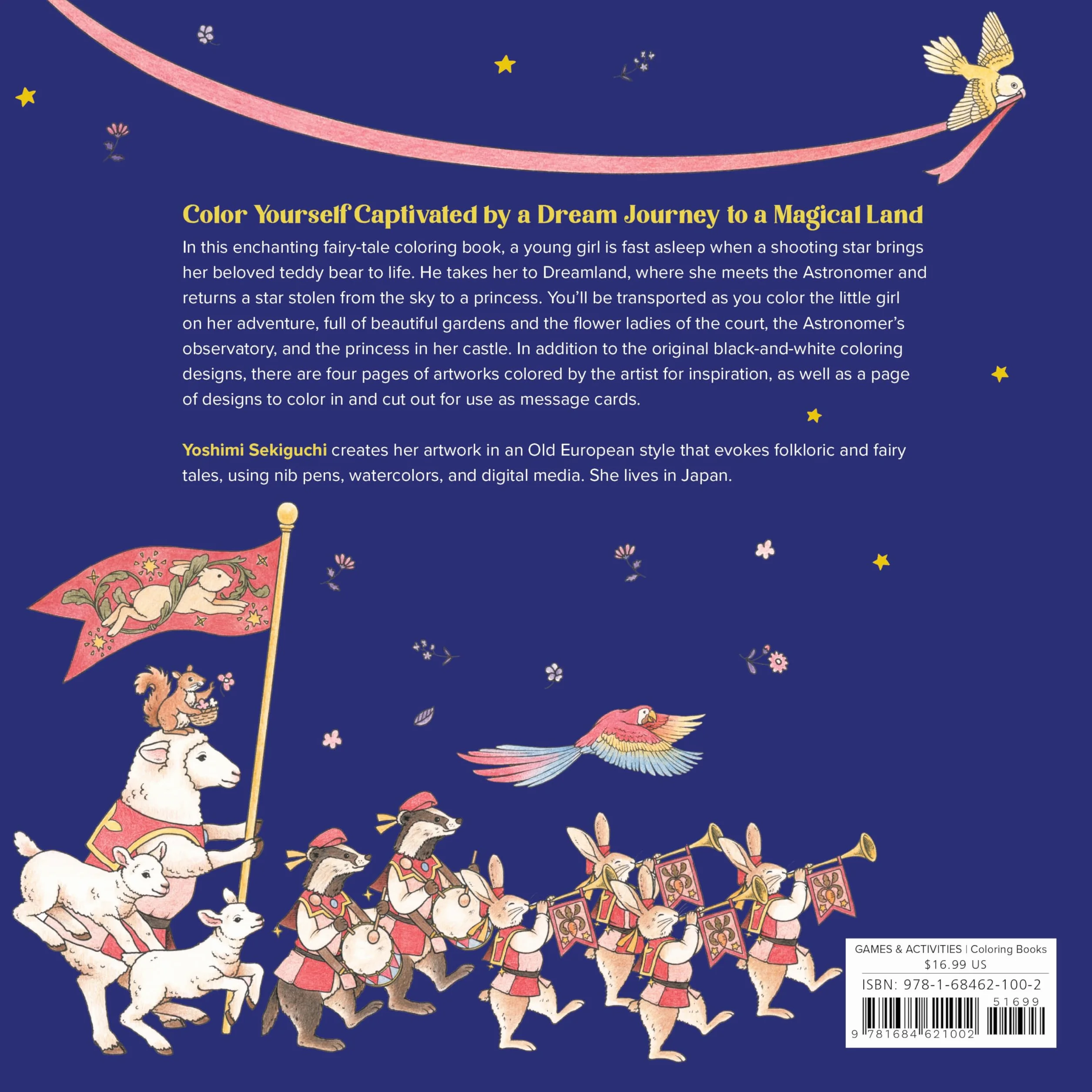 Garden of Dreams: A Magical World of Make Believe to Color