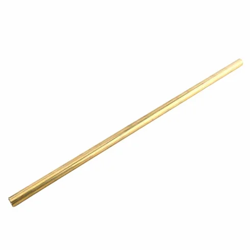 Rurka Mosiężna Bezszwowa, 6mm Średnica Zewnętrzna, 1mm Grubość Ścianki, 500mm Długość, Okrągła