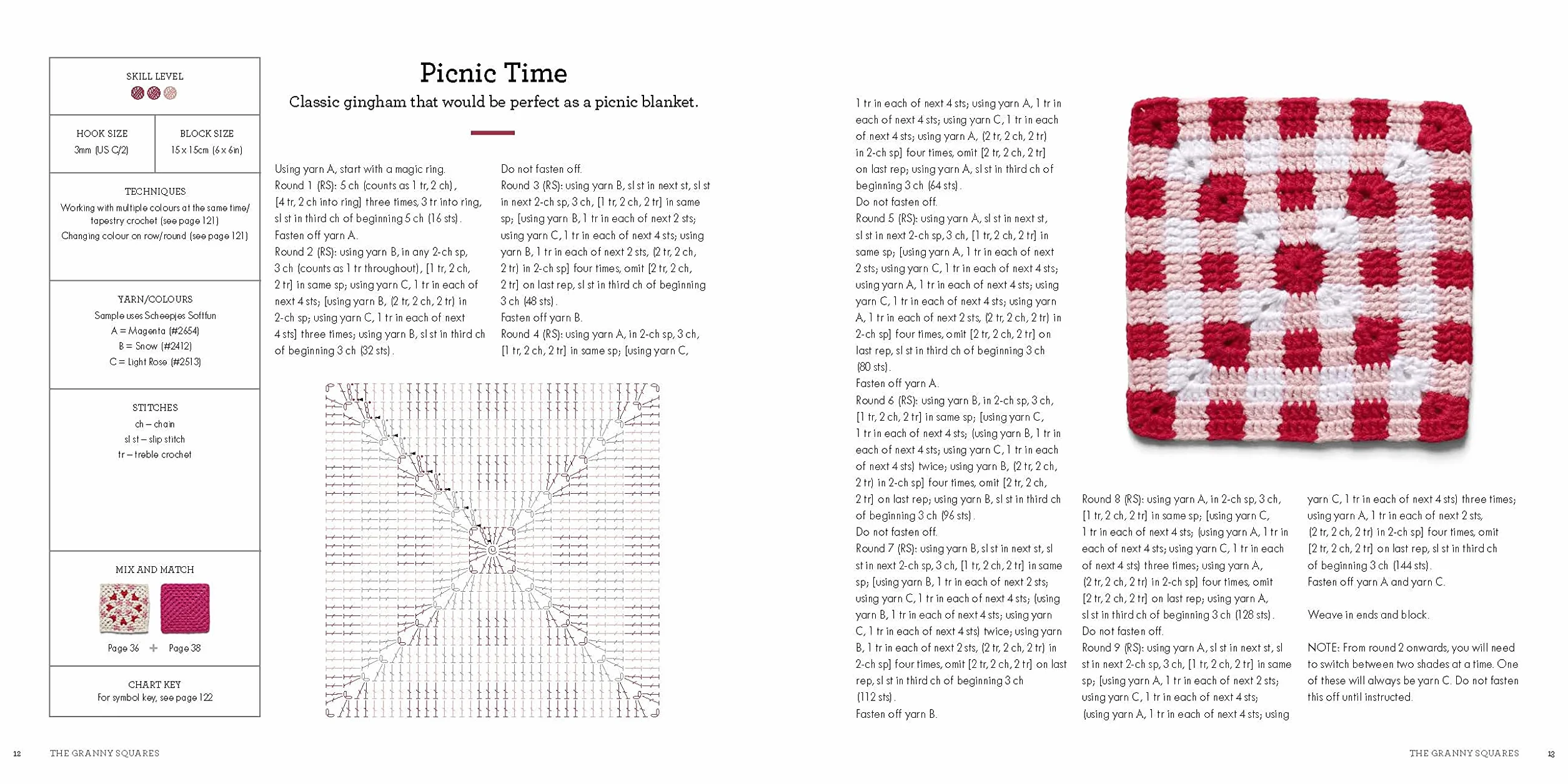 A Modern Girl's Guide to Granny Squares: Crochet Blocks with Colour Combinations