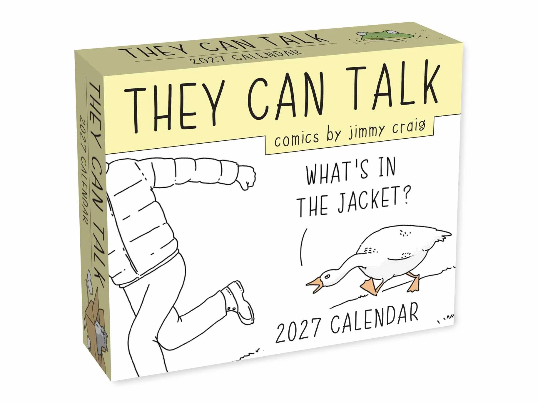 They Can Talk Comics 2027 Day-to-Day Calendar: What's in the Jacket?!