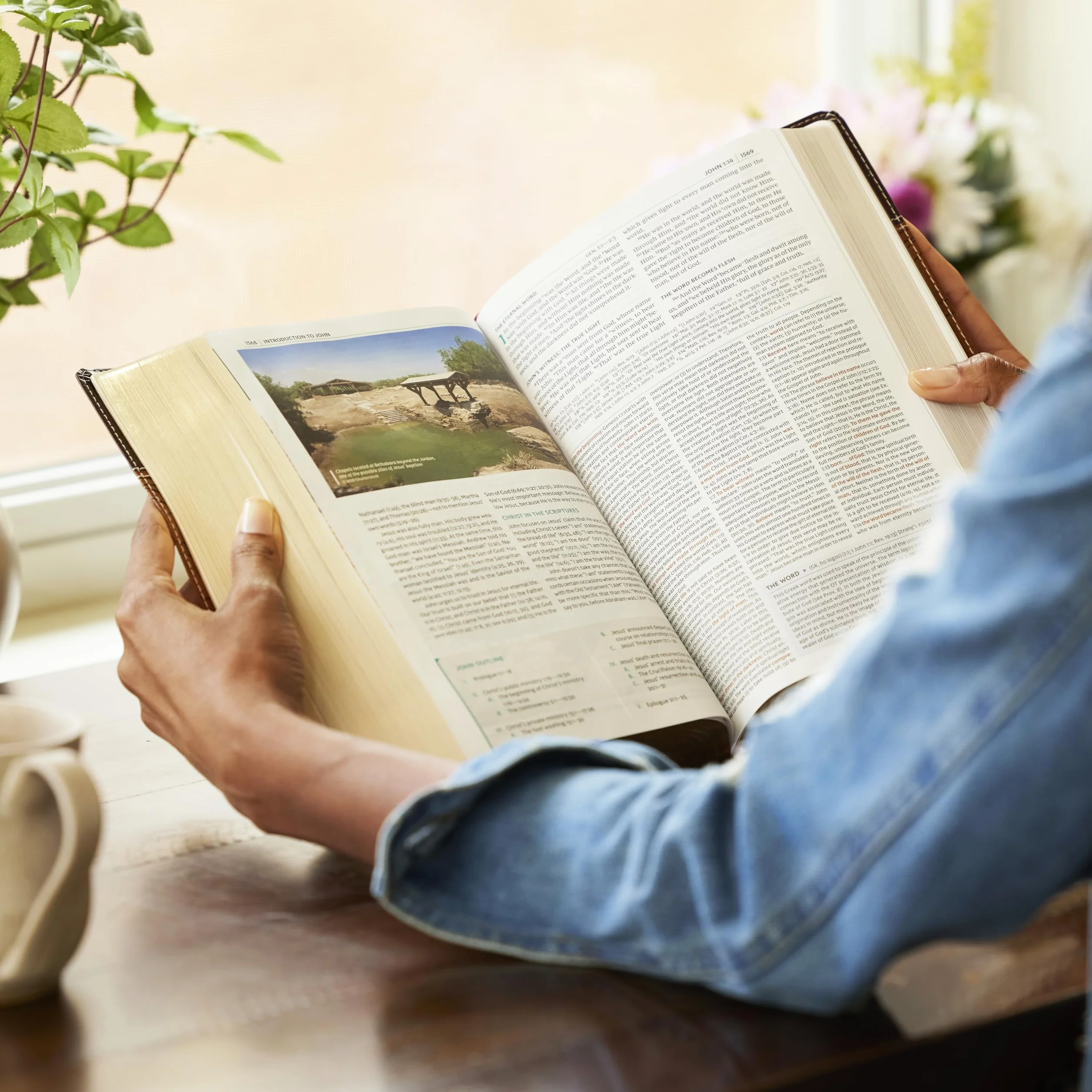 NKJV Study Bible, Hardcover, Full-Color, Red Letter Edition, Comfort Print: The Complete Resource for Studying God's Word