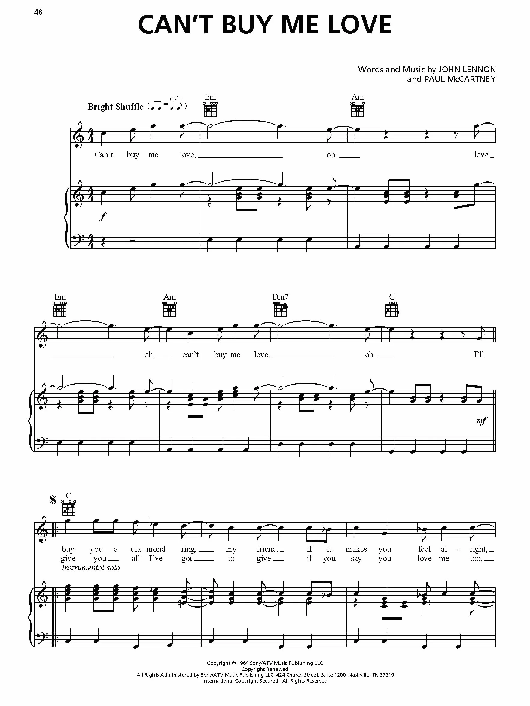 The Beatles Sheet Music Collection - Piano, Voix & Guitare - 105 Titres