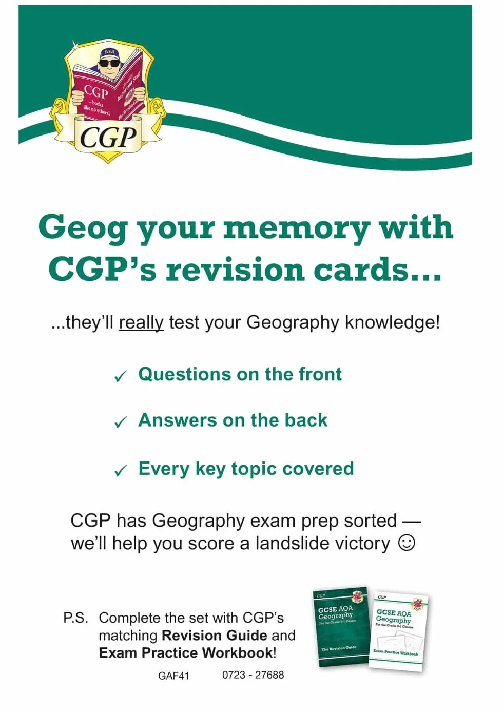 GCSE Geography AQA Revision Question Cards