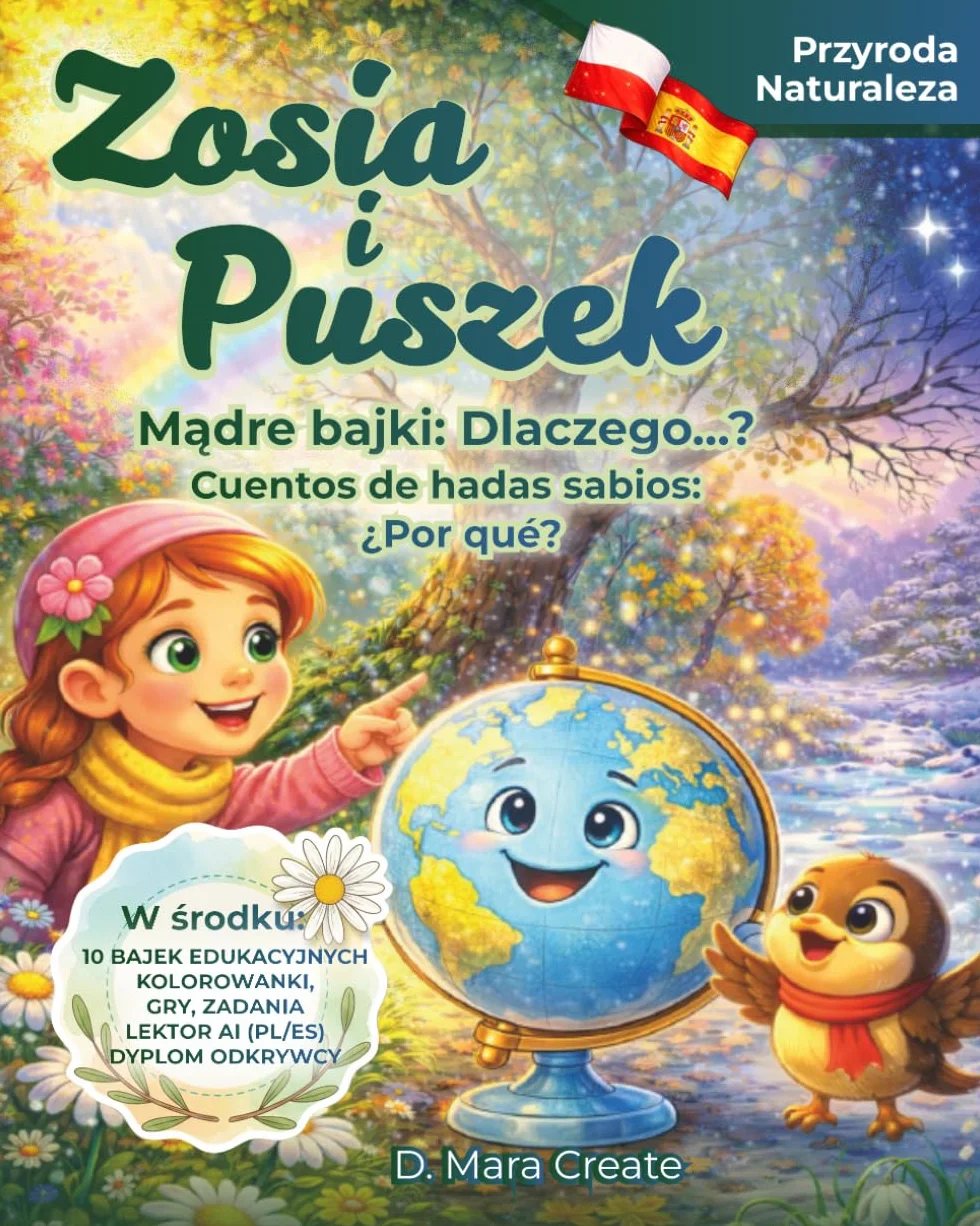 Zosia i Puszek – Mądre bajki o przyrodzie: Dlaczego…? Edukacyjne opowieści z historiami