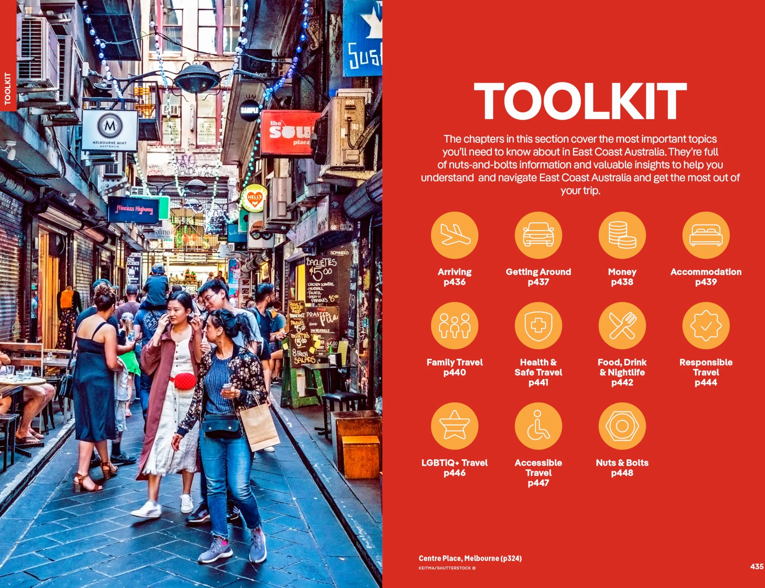 East Coast Australia 8ed: Detailed Itineraries Travel Like a Local Insider Tips Covers Sydney & New South Wales, Melbourne & Victoria, Queensland, Outback Australia