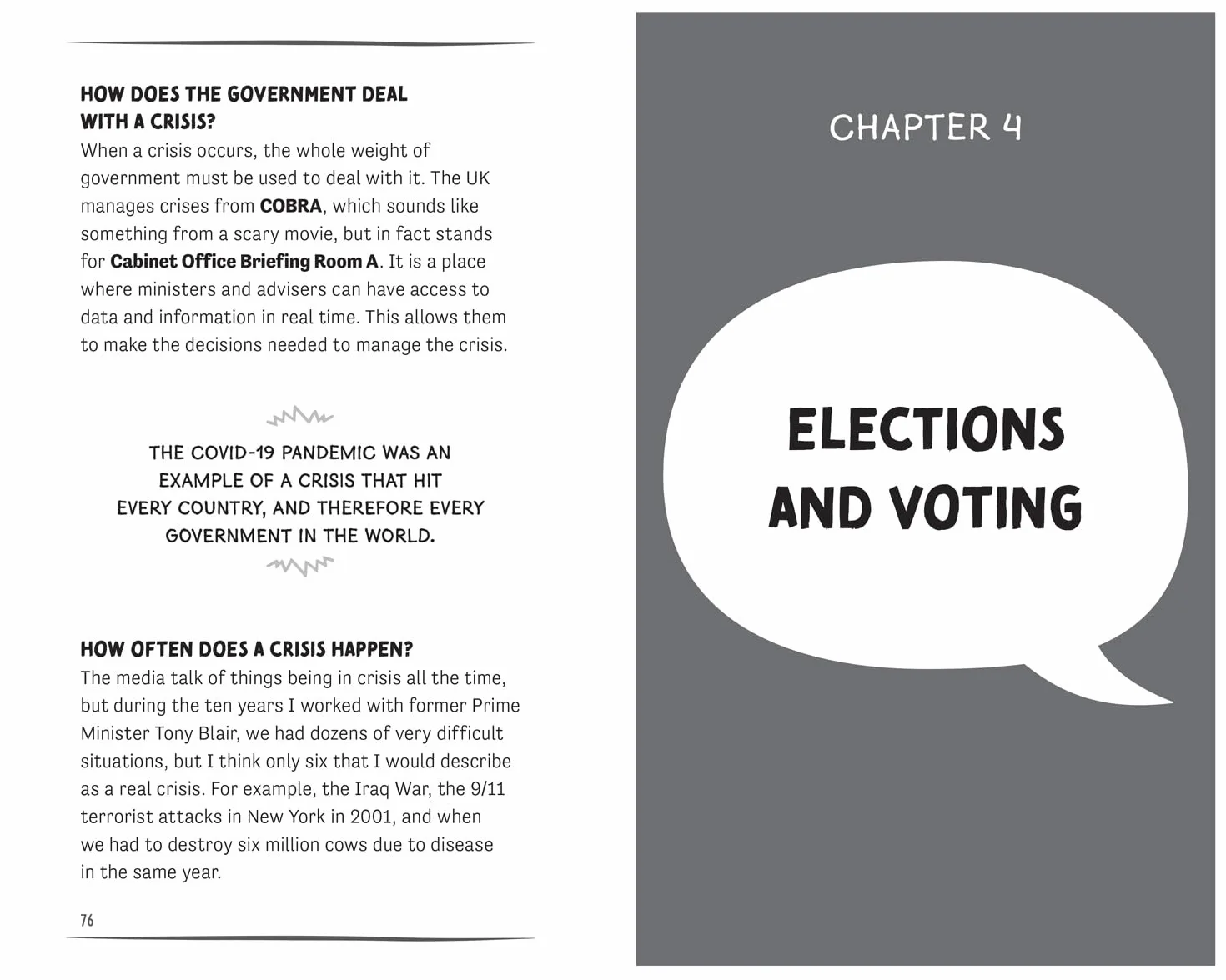 Alastair Campbell Talks Politics: Illustrated Non-Fiction Book About Politics and Government for Young People