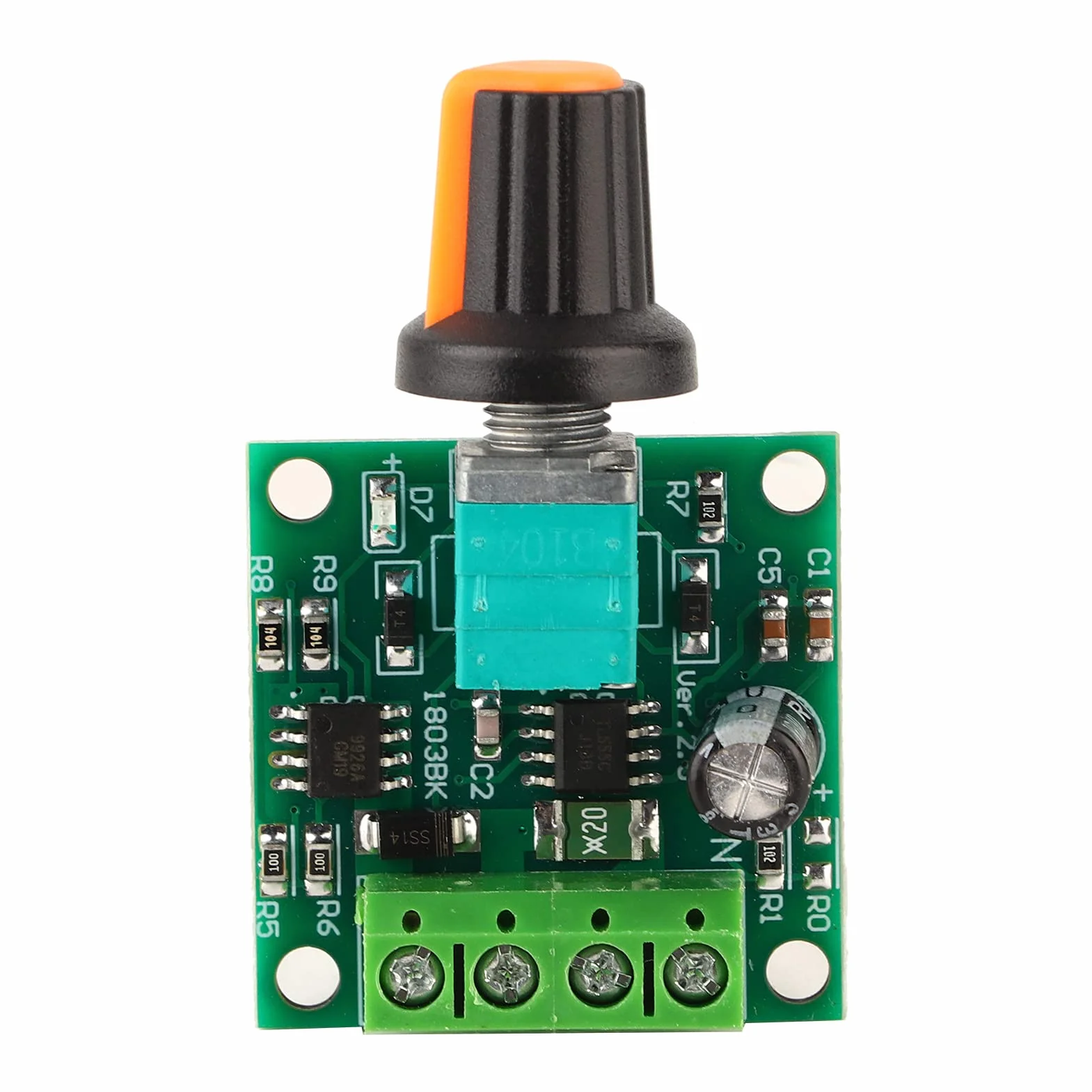 Niskonapięciowy Regulator Prędkości Silnika PWM DC 1.8-12V 2A