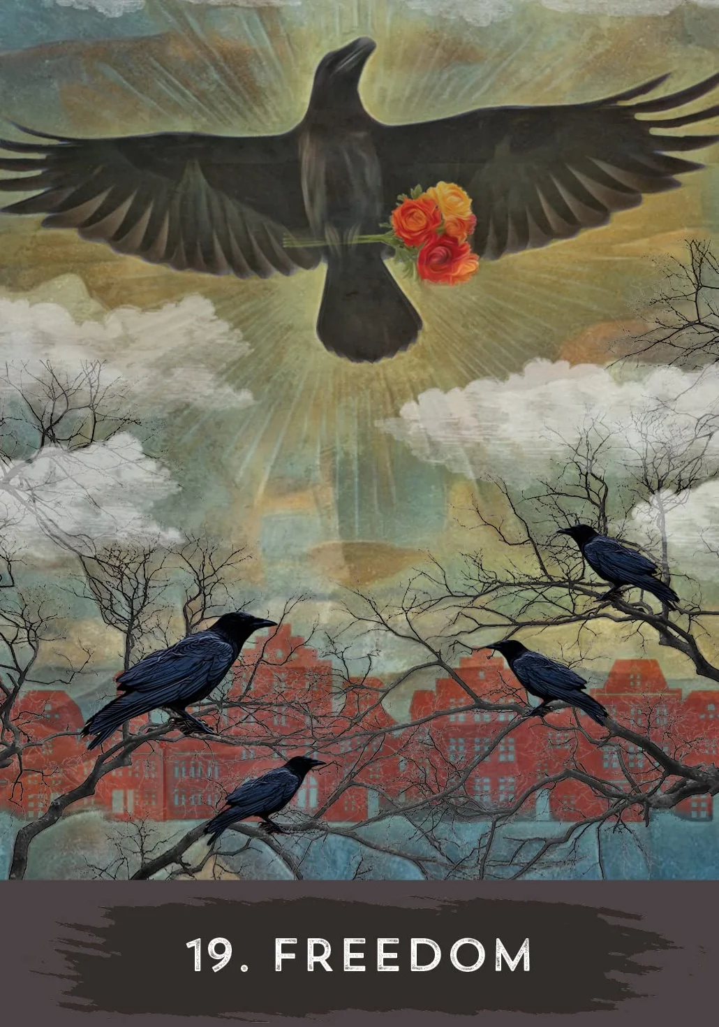 Urban Crow Oracle: 54-Card Deck and Guidebook