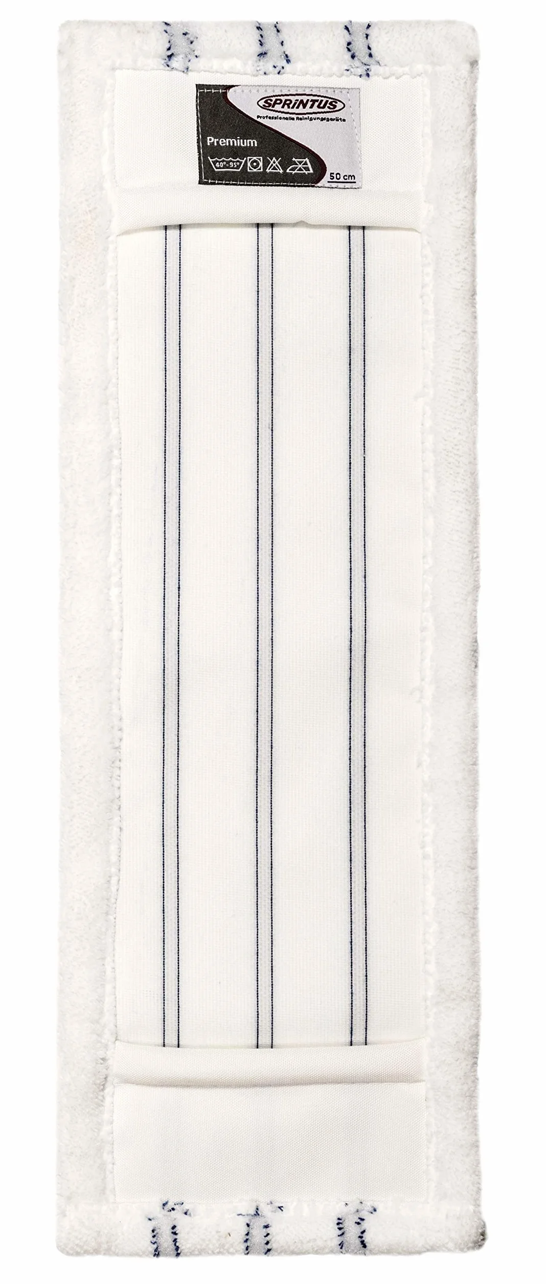 Mop przemysłowy z mikrofibry Premium 50cm 5 szt