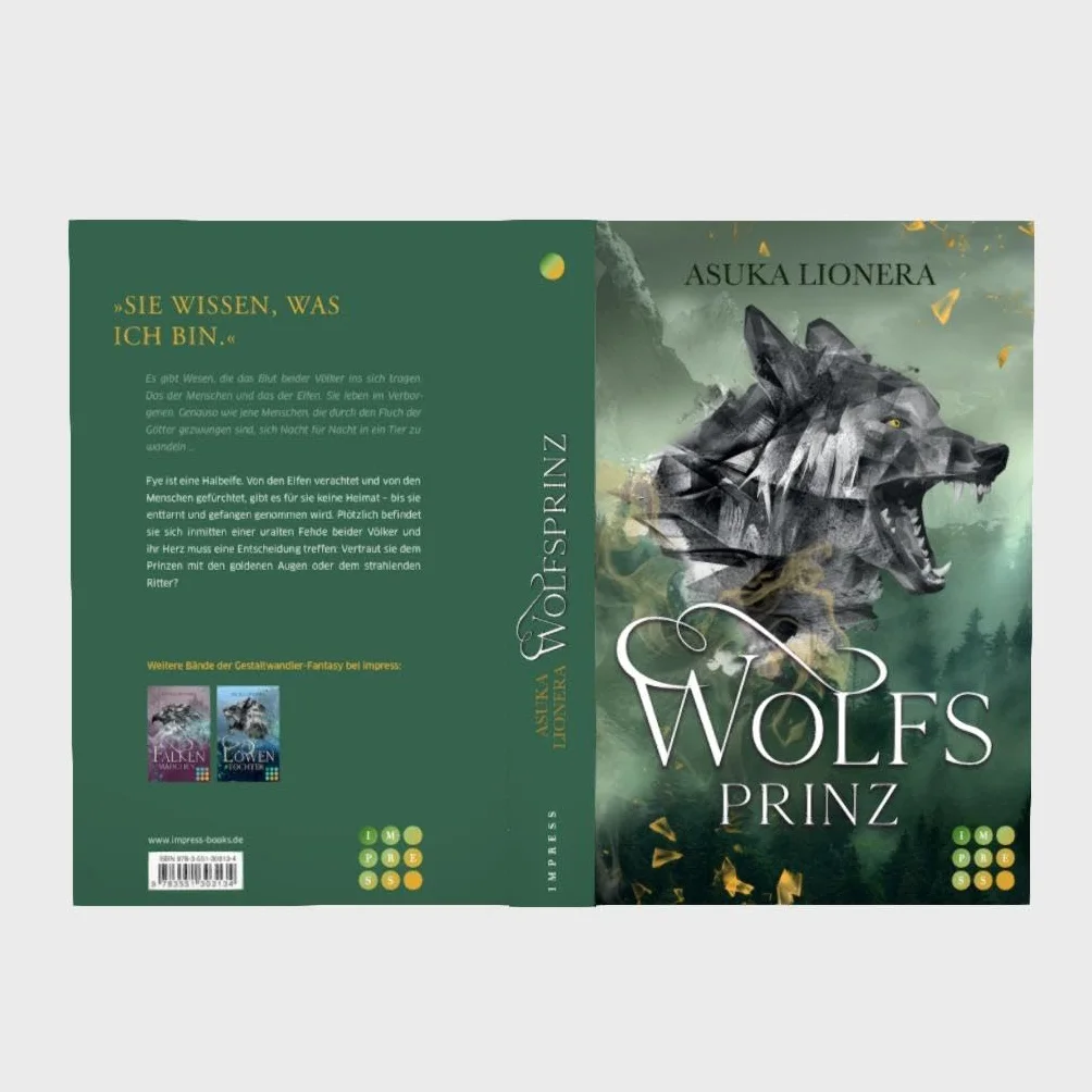 Wolfsprinz (Divinitas 2): Epischer Fantasy-Liebesroman mit königlichen Gestaltwandlern