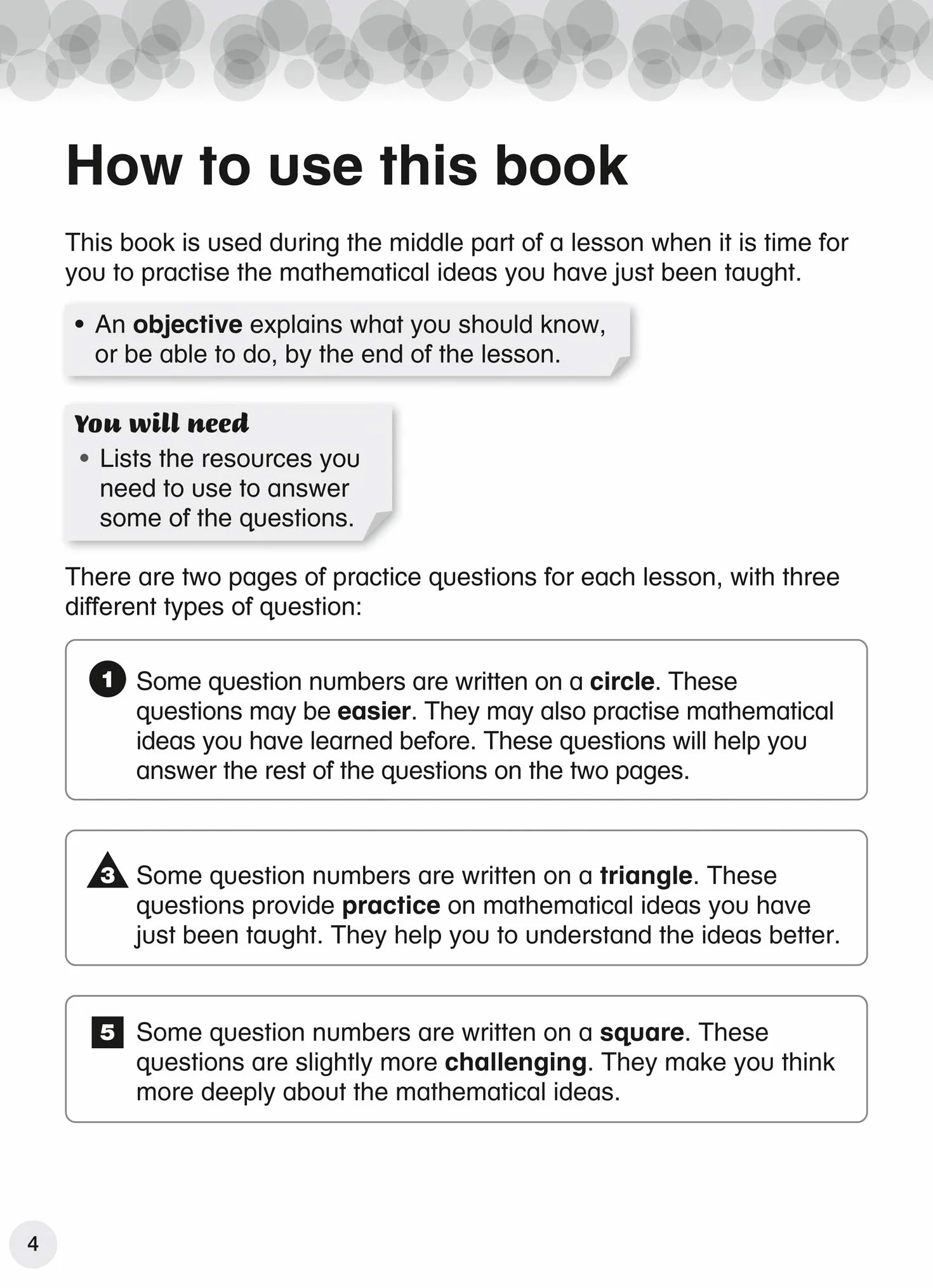 Primary Maths Workbook Stage 4 International