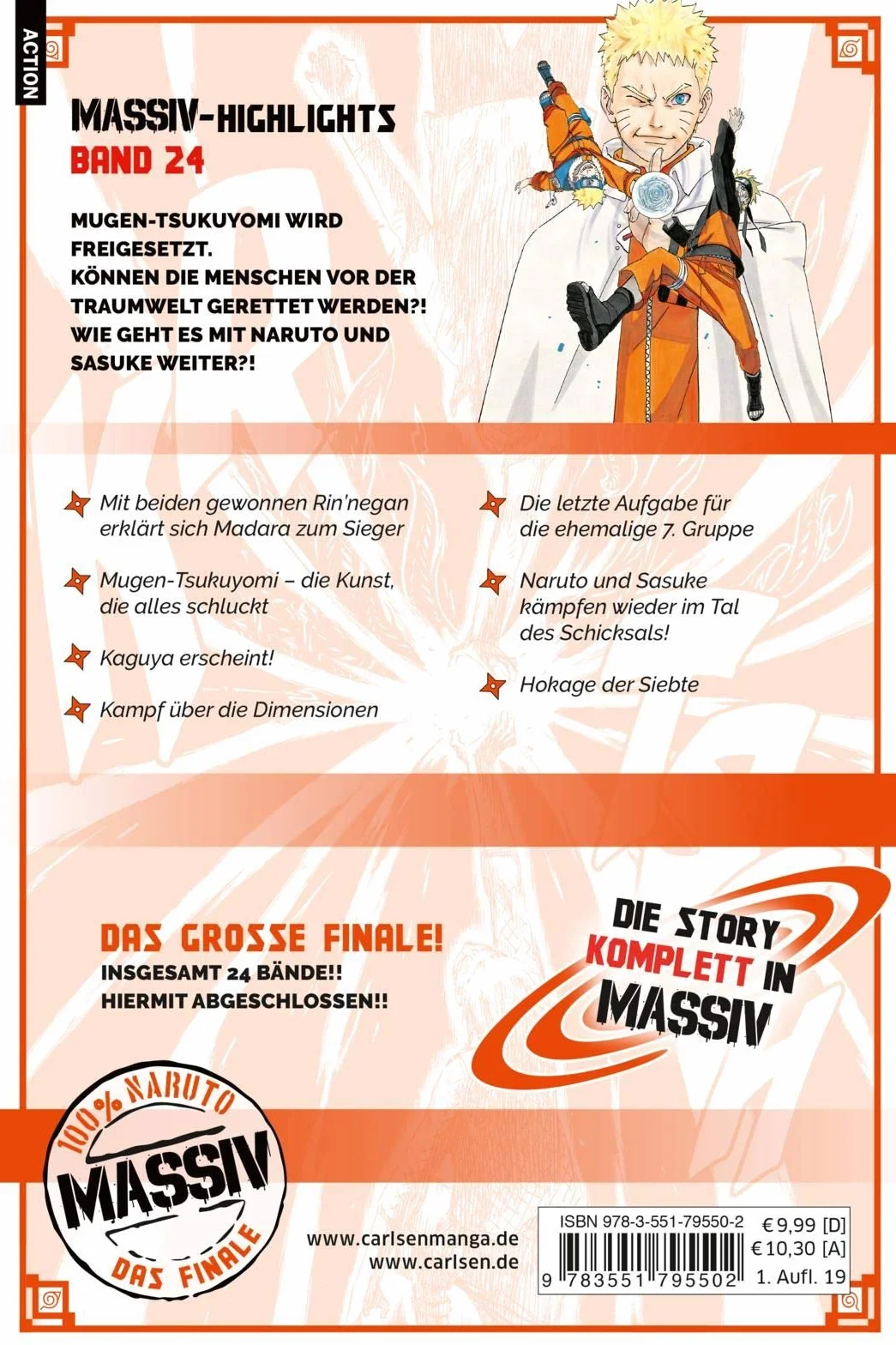 NARUTO Massiv 24: Die Originalserie als umfangreiche Sammelbandausgabe!
