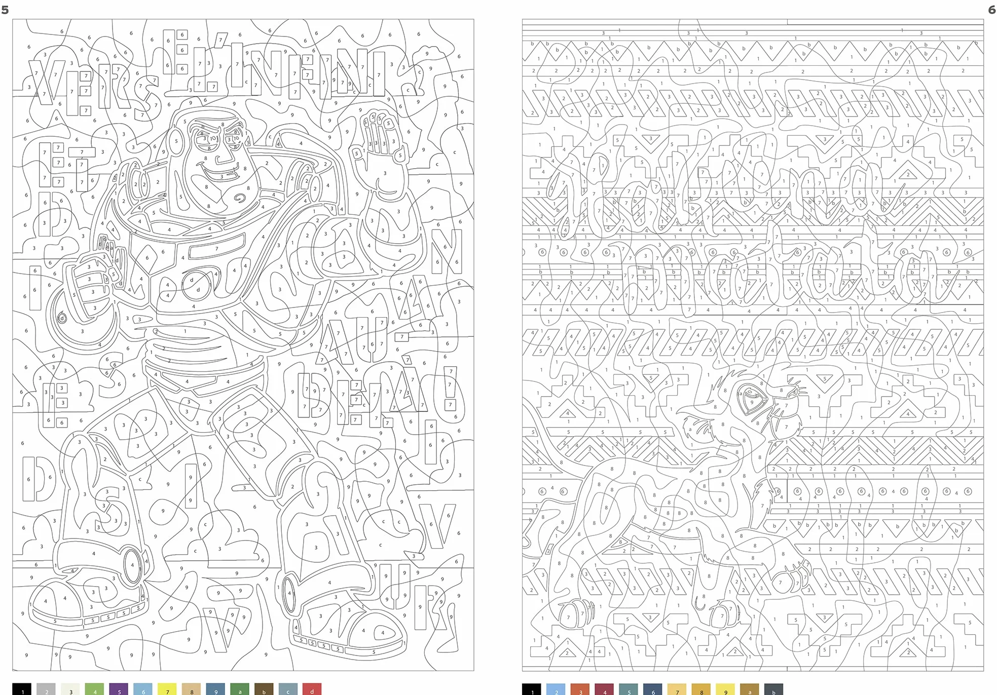 Coloriages mystères Disney - Messages mystères