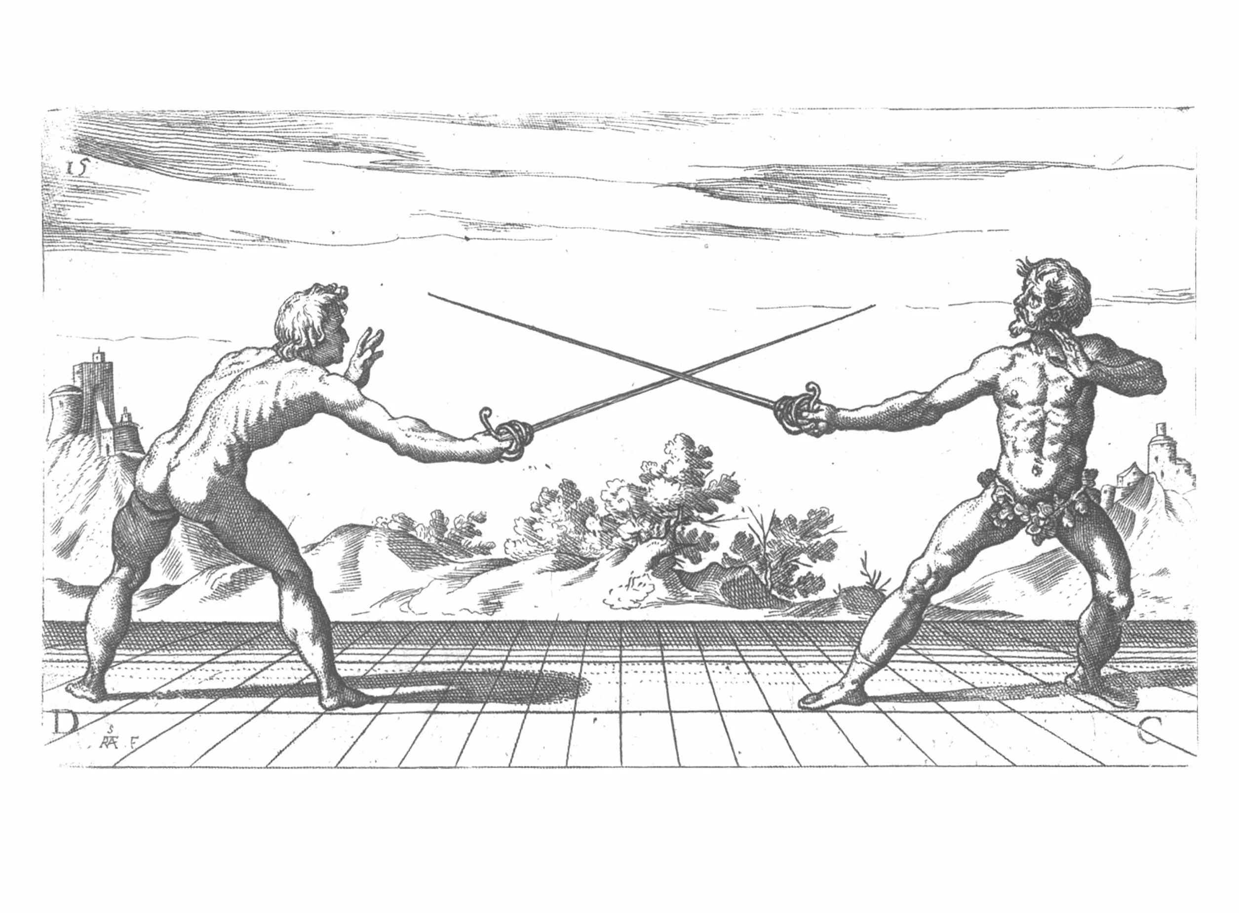 Italian Rapier Combat: Capo Ferro's Grand Simulacro