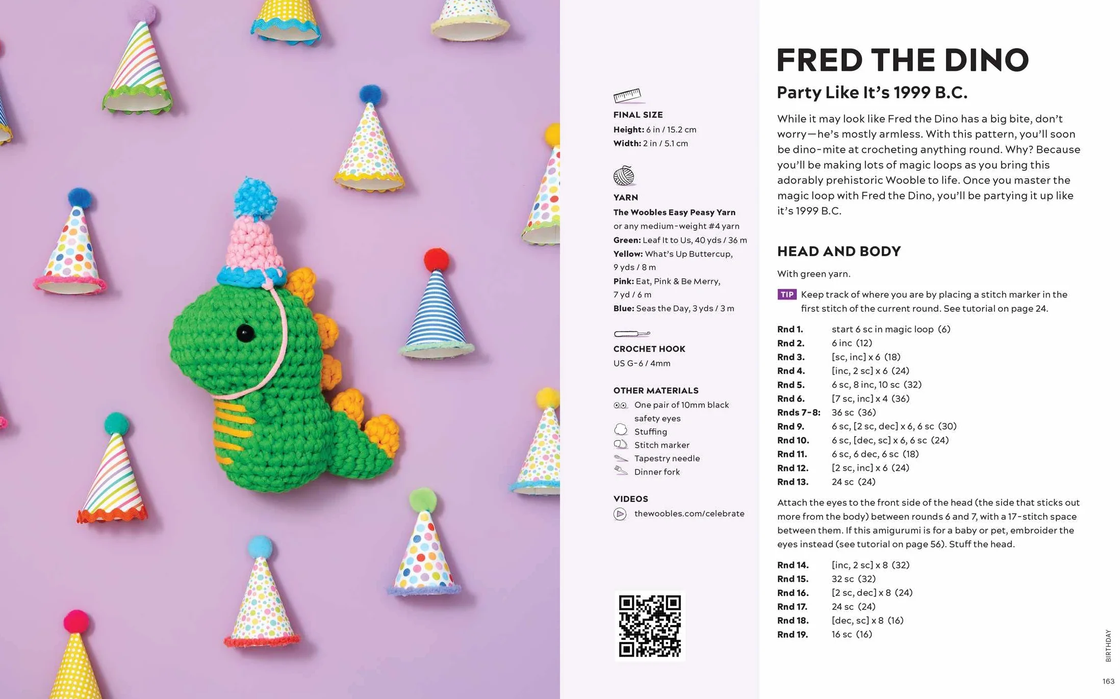 Crochet Amigurumi for Every Occasion: 21 Easy Projects to Celebrate Life's Happy Moments (the Woobles Crochet)