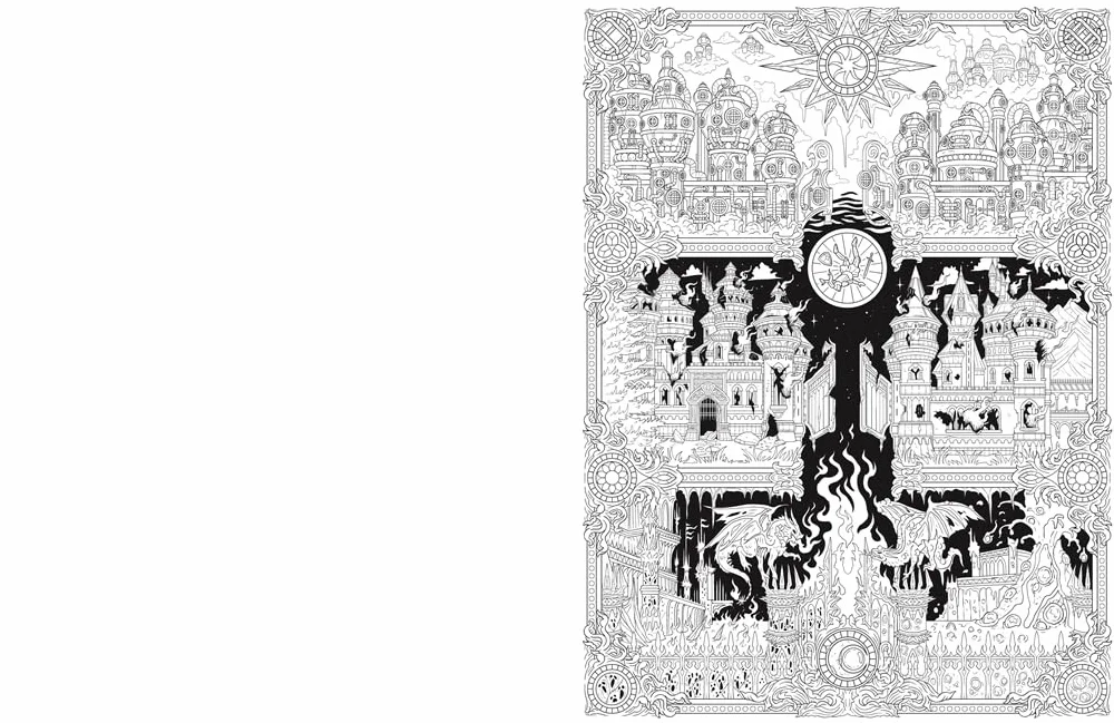 Dark Art Nightmare: A Menacing Colouring Book