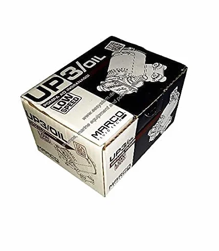 MARCO UP3/OIL samozasysająca pompa olejowa z brązowymi kołami zębatymi, 5,5 l/min, 2 bar, 12 V, pompa transferowa, pompa do łodzi, pompa do diesla, pompa okrętowa, pompa do oleju opałowego, pompa