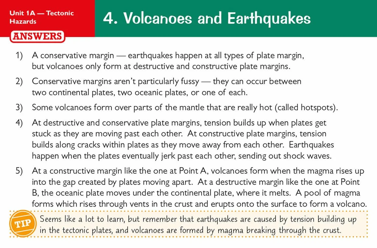 GCSE Geography AQA Revision Question Cards