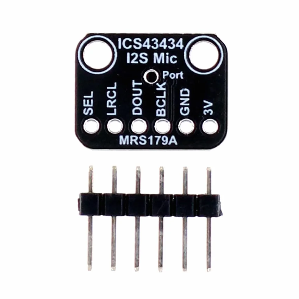 ICS-43434 I2S MEMS moduł mikrofonu zintegrowany filtr niskiego przejścia nagrywanie audio