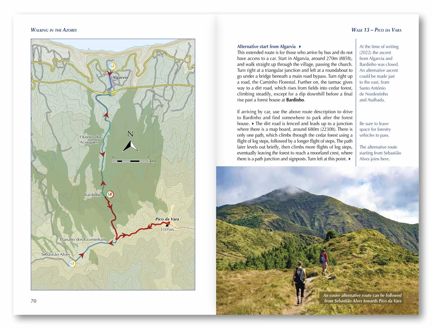 Walking on the Azores: 70 Routes Across Sao Miguel, Santa Maria, Terceria, Graciosa, Sao Jorge, Pico, Faial, Flores and Corvo